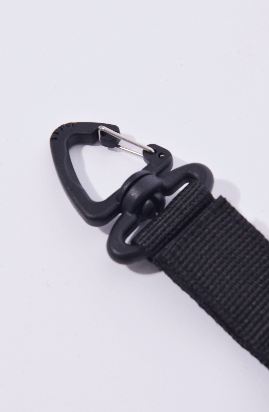 Luda - Black Retractable Keychain