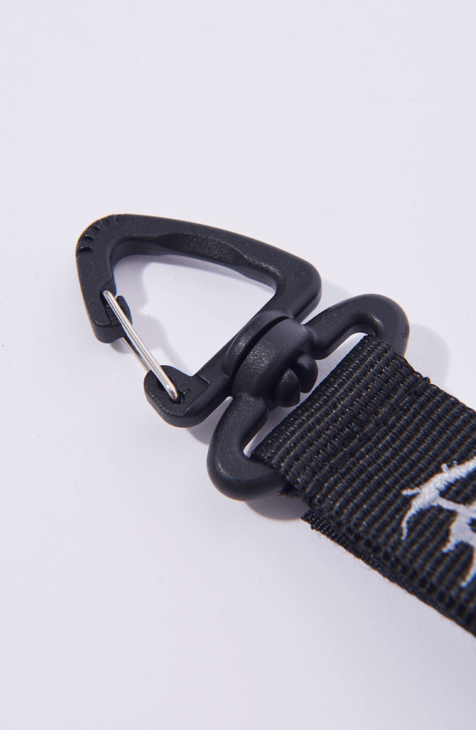 Luda - Black Retractable Keychain