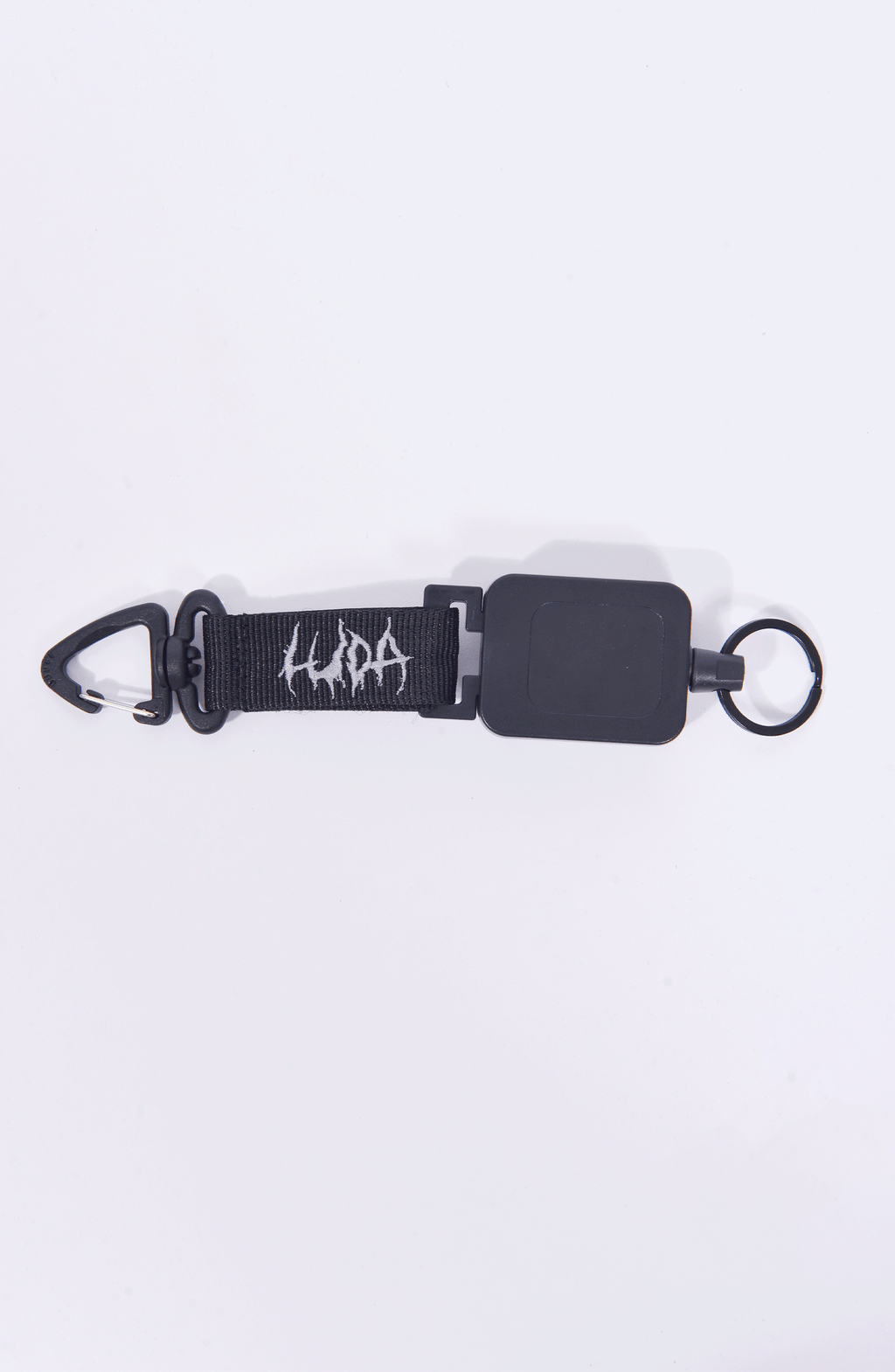 Luda - Black Retractable Keychain