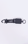 Luda - Black Retractable Keychain