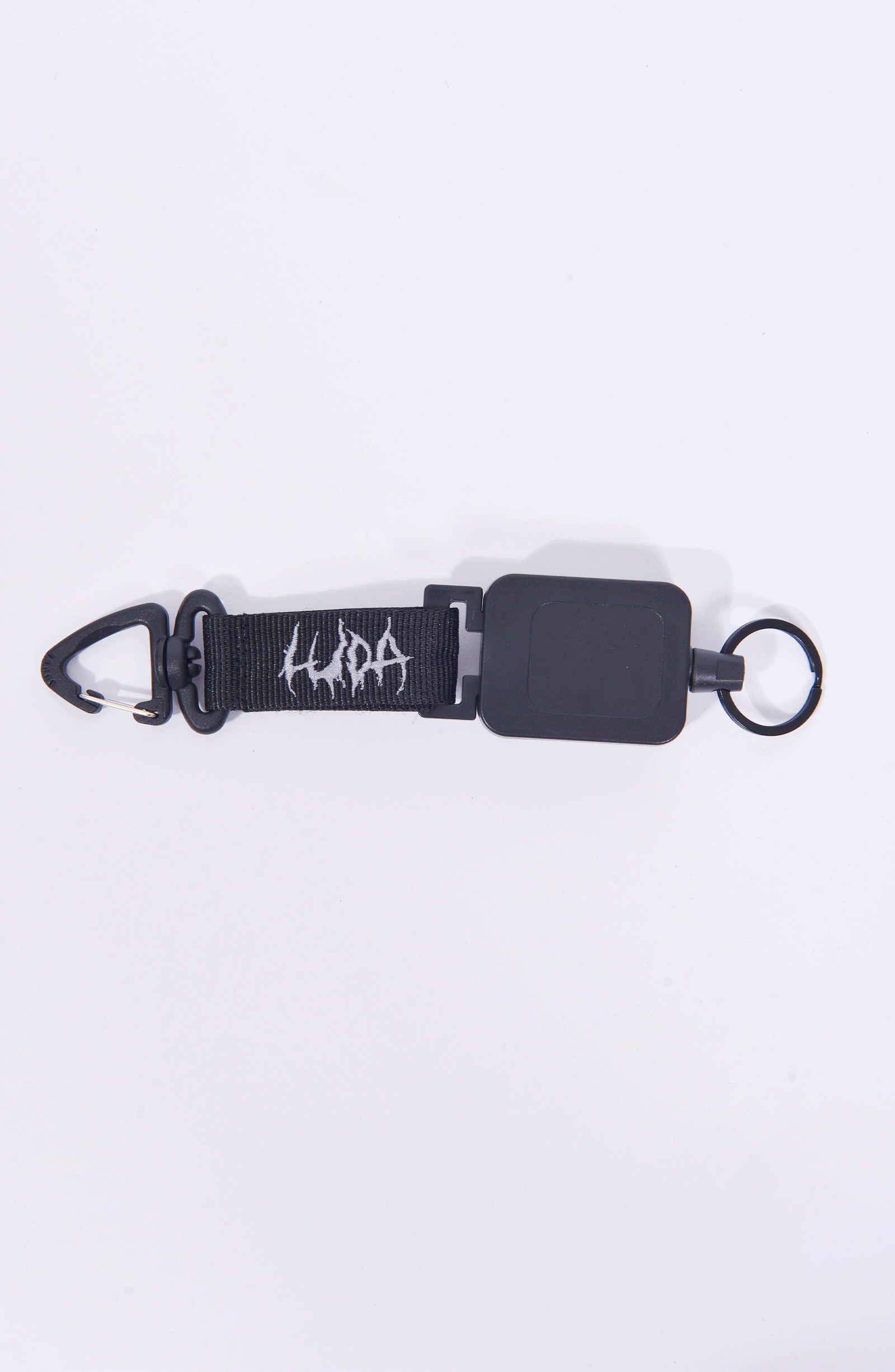Luda - Black Retractable Keychain