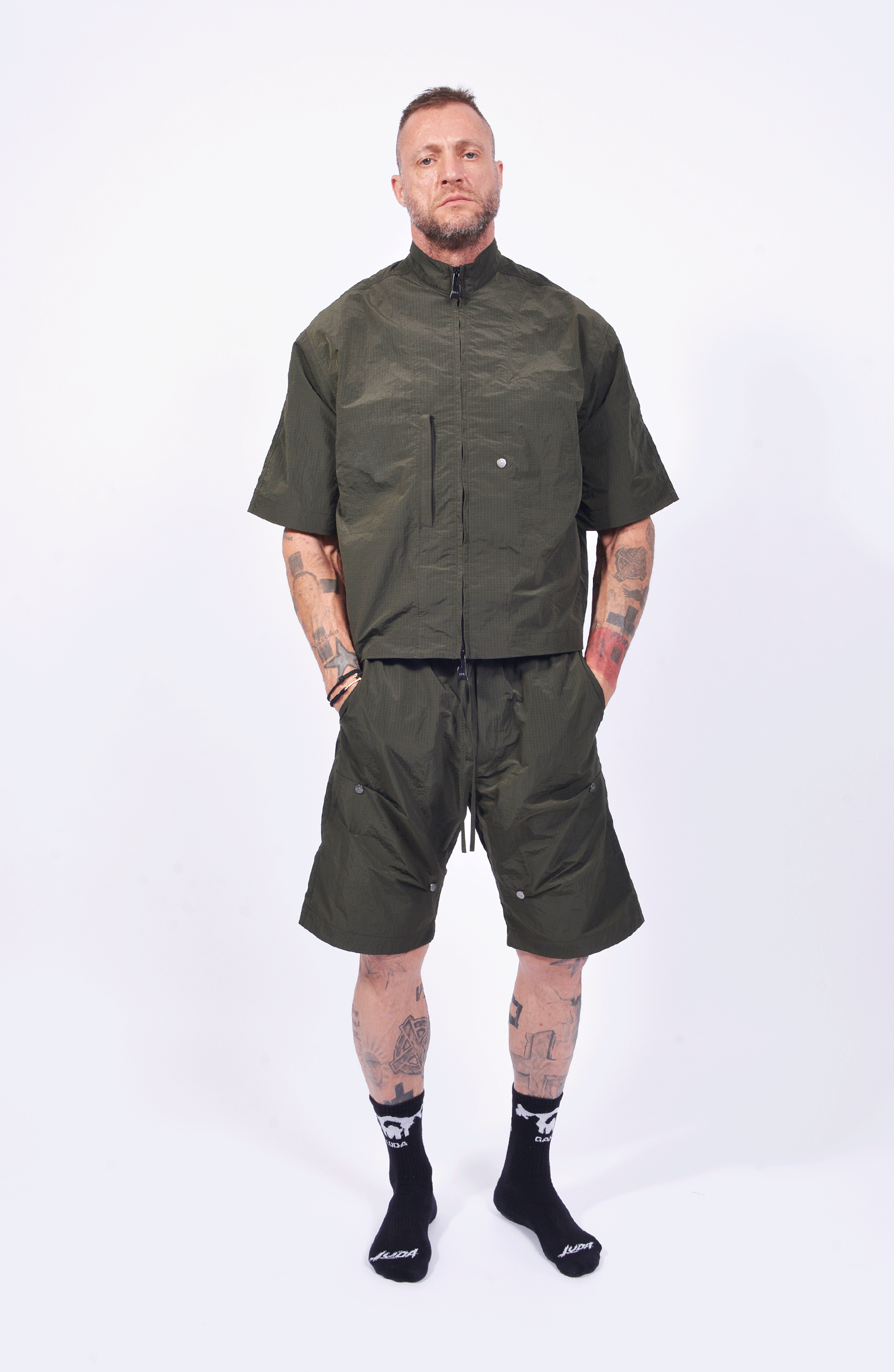 Luda - Green Tackon - Shorts