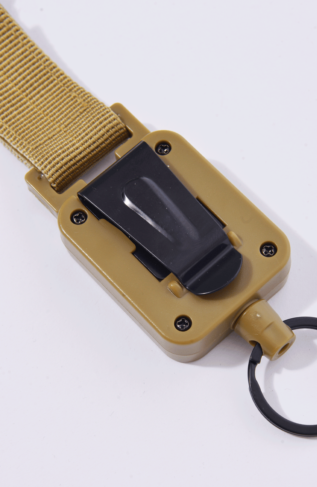 Luda - Khaki Retractable Keychain