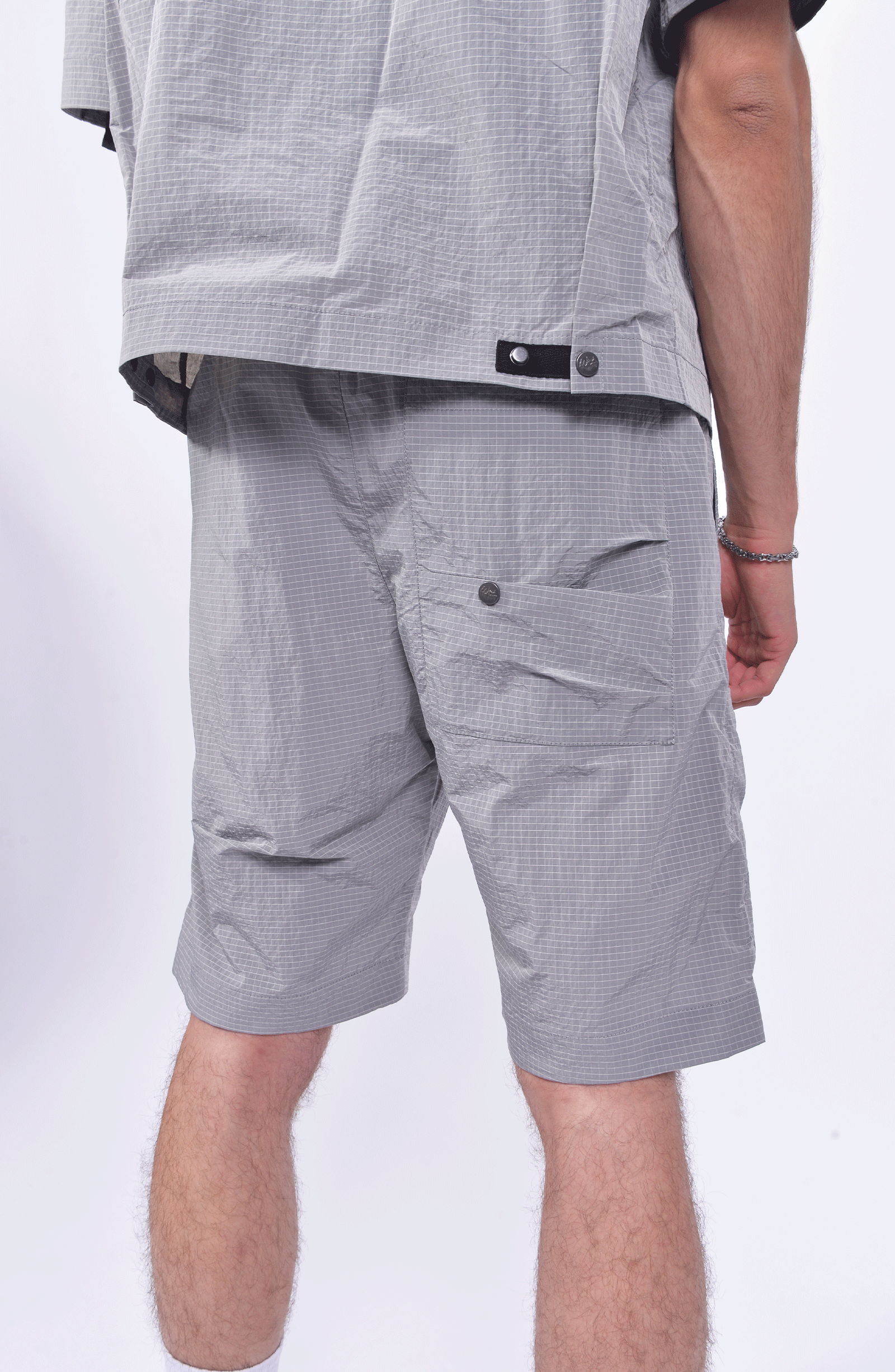 Luda - Grey Tackon Shorts