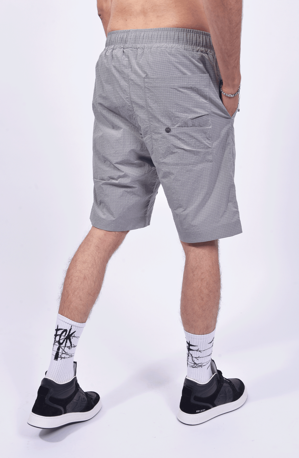 Luda - Grey Tackon Shorts
