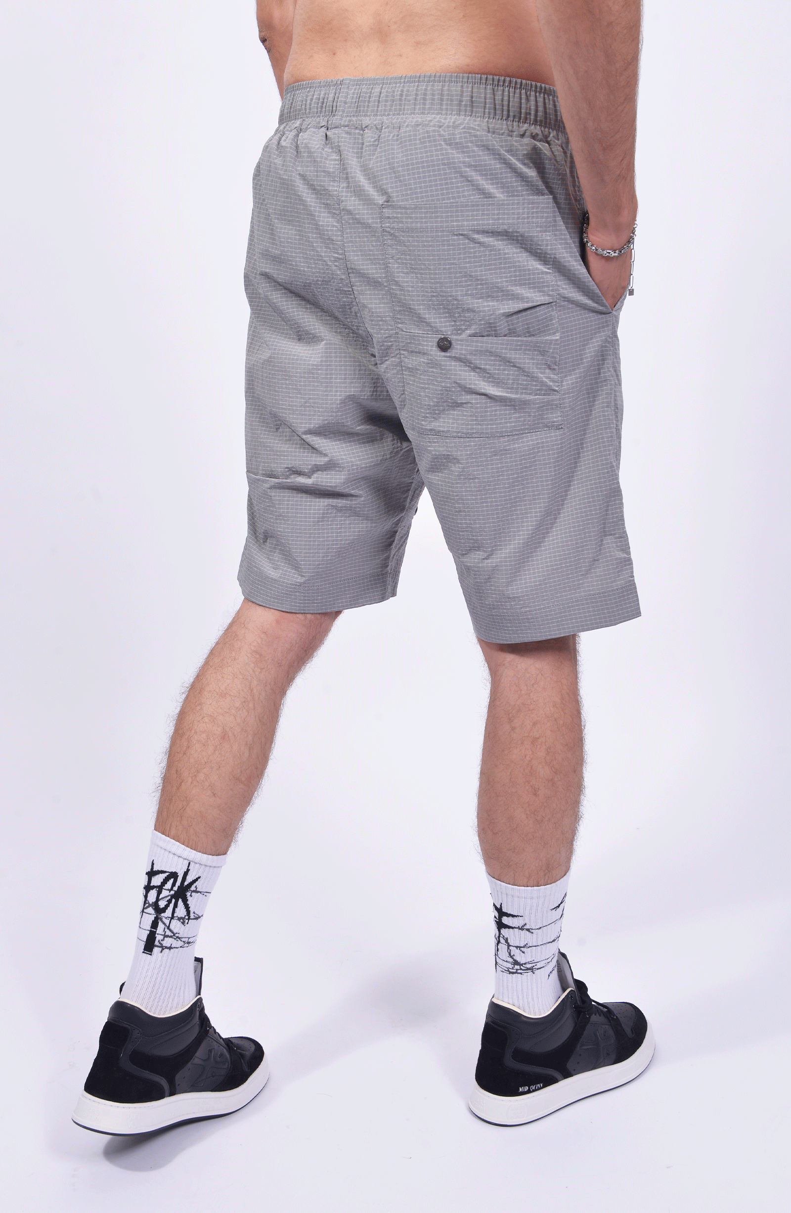 Luda - Grey Tackon Shorts