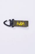 Luda - Black Clip  Keychain