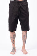 Luda - Asymmetric Black Shorts