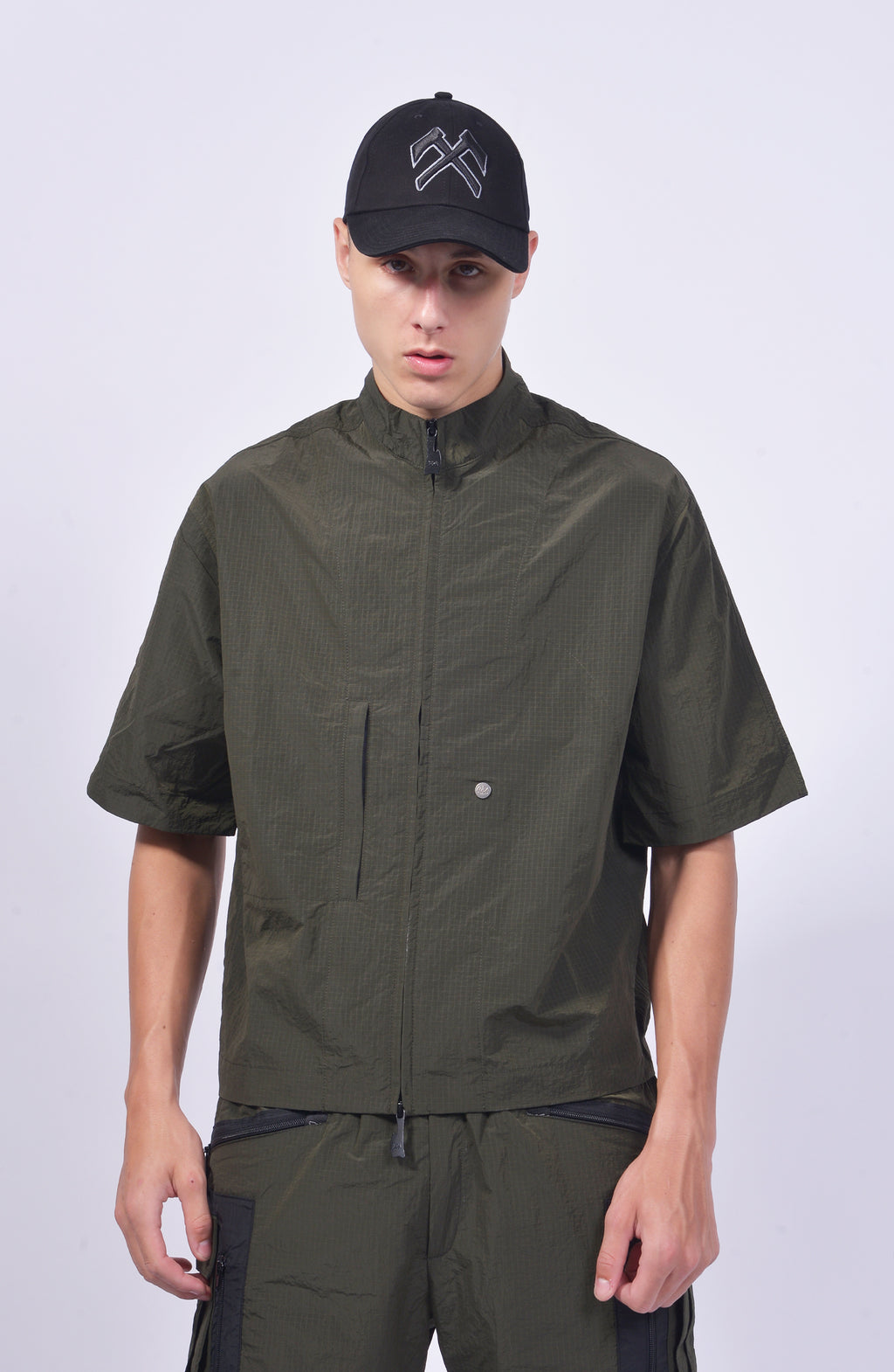 Luda - Short Sleeve Overshirt - Green
