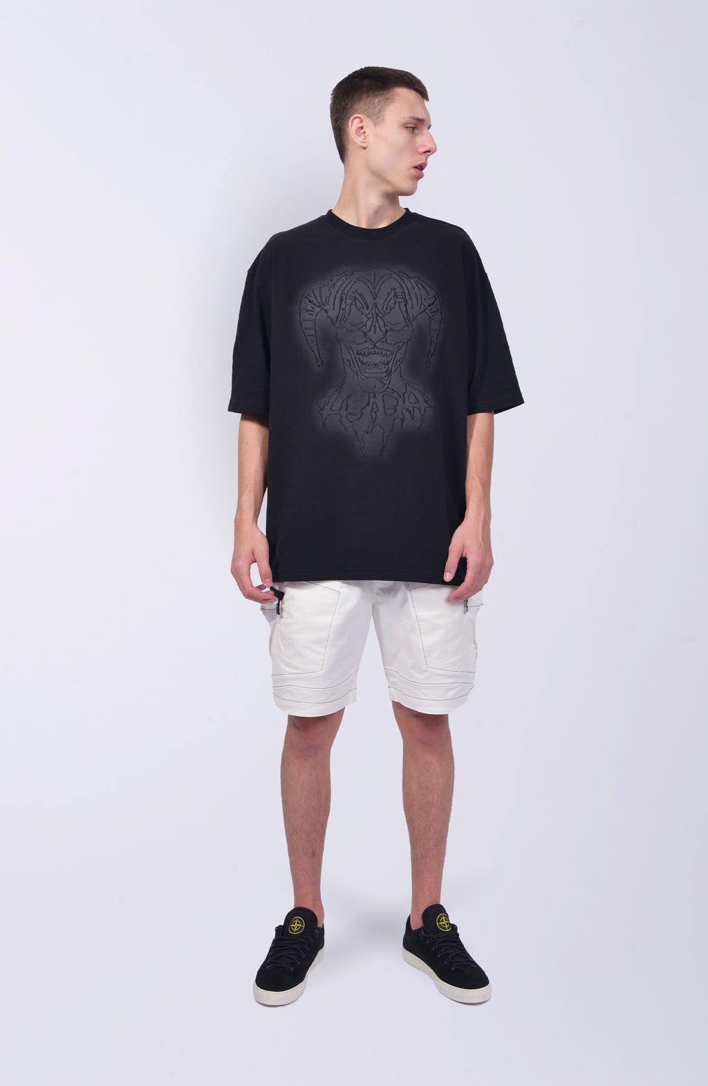 Luda - Buckle Shorts - White