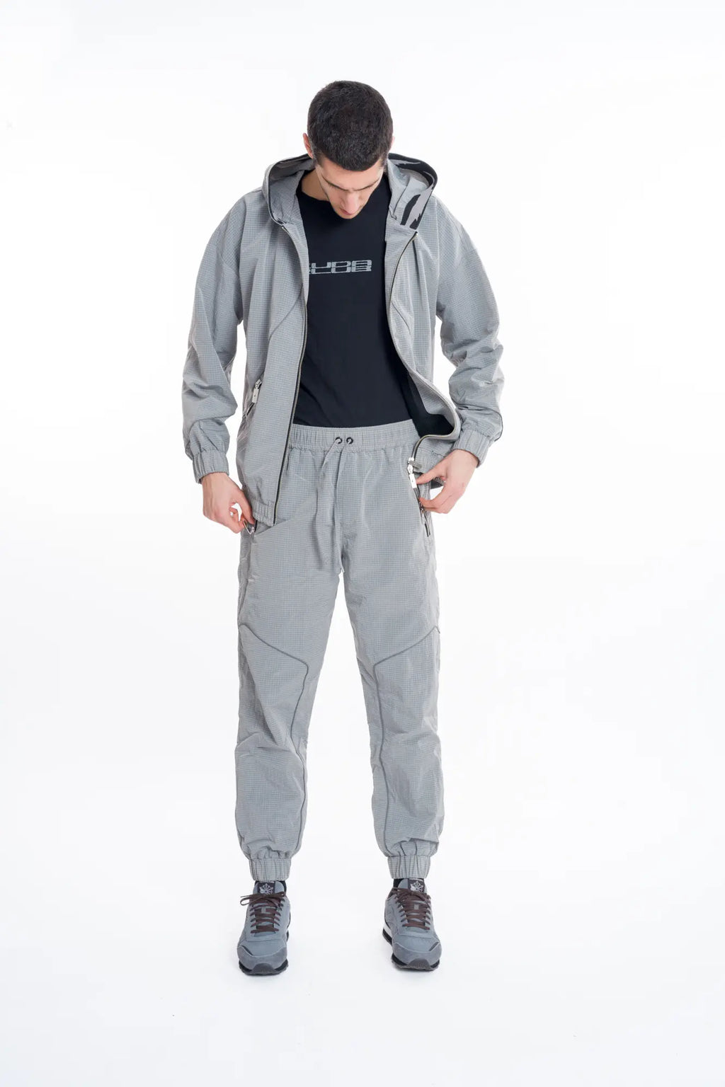 Luda - Grey Ripstop Pants