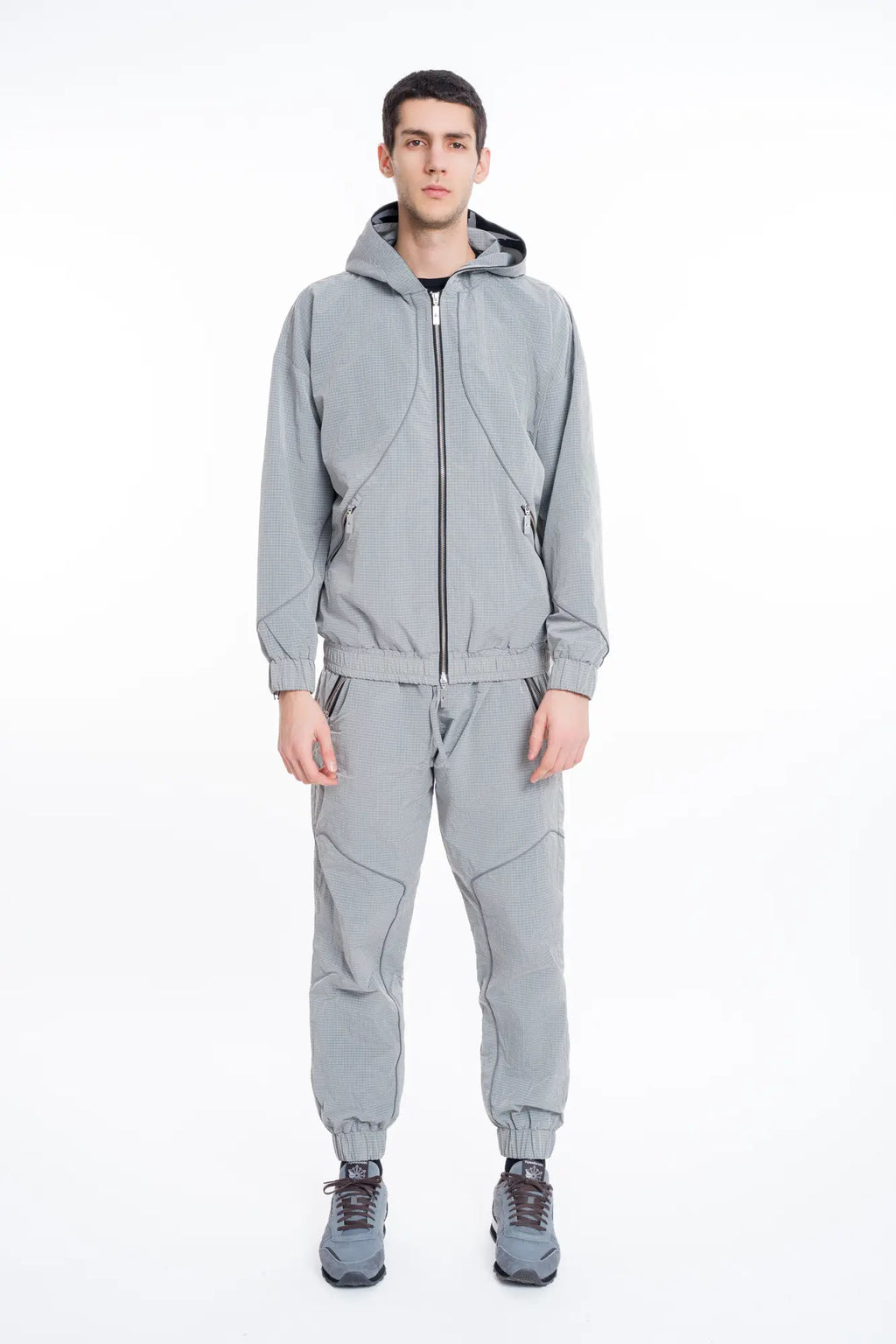 Luda - Grey Ripstop Pants