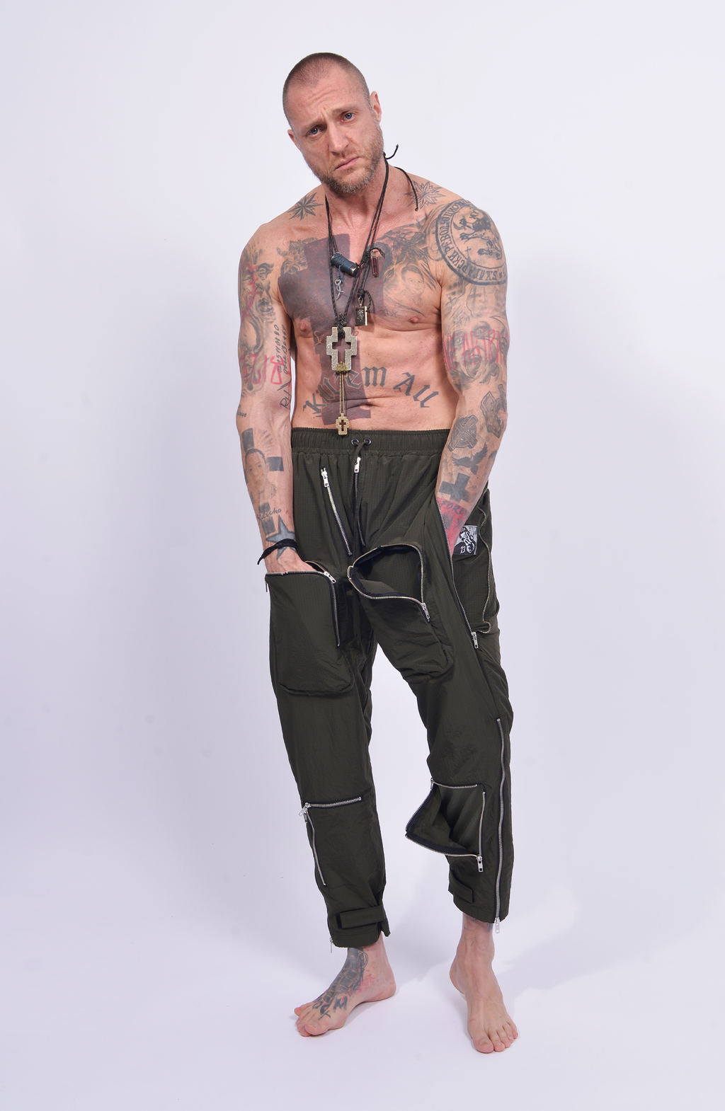 Luda - Cargo Zip Pants