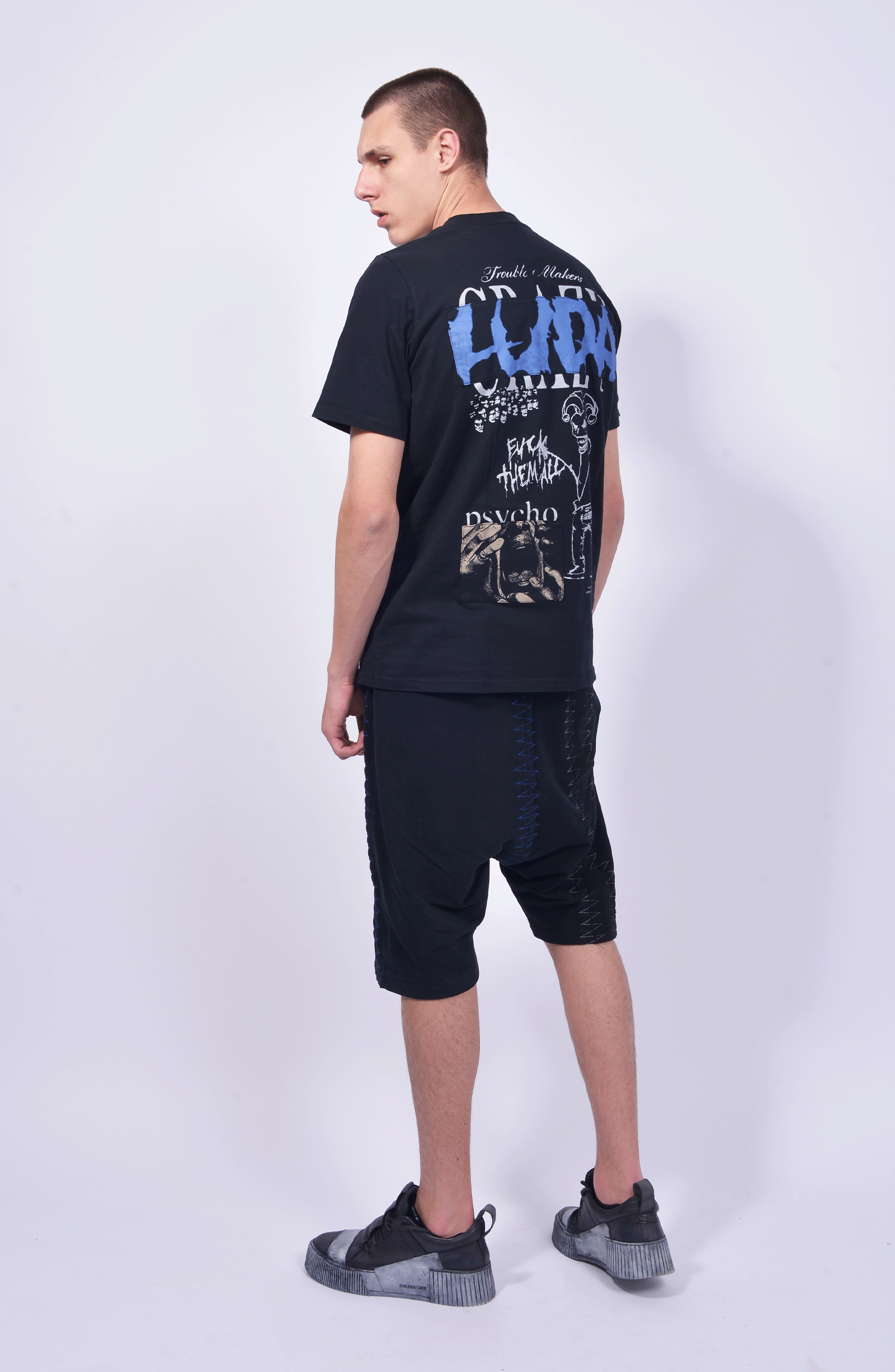 Luda - Drop Crotch Shorts