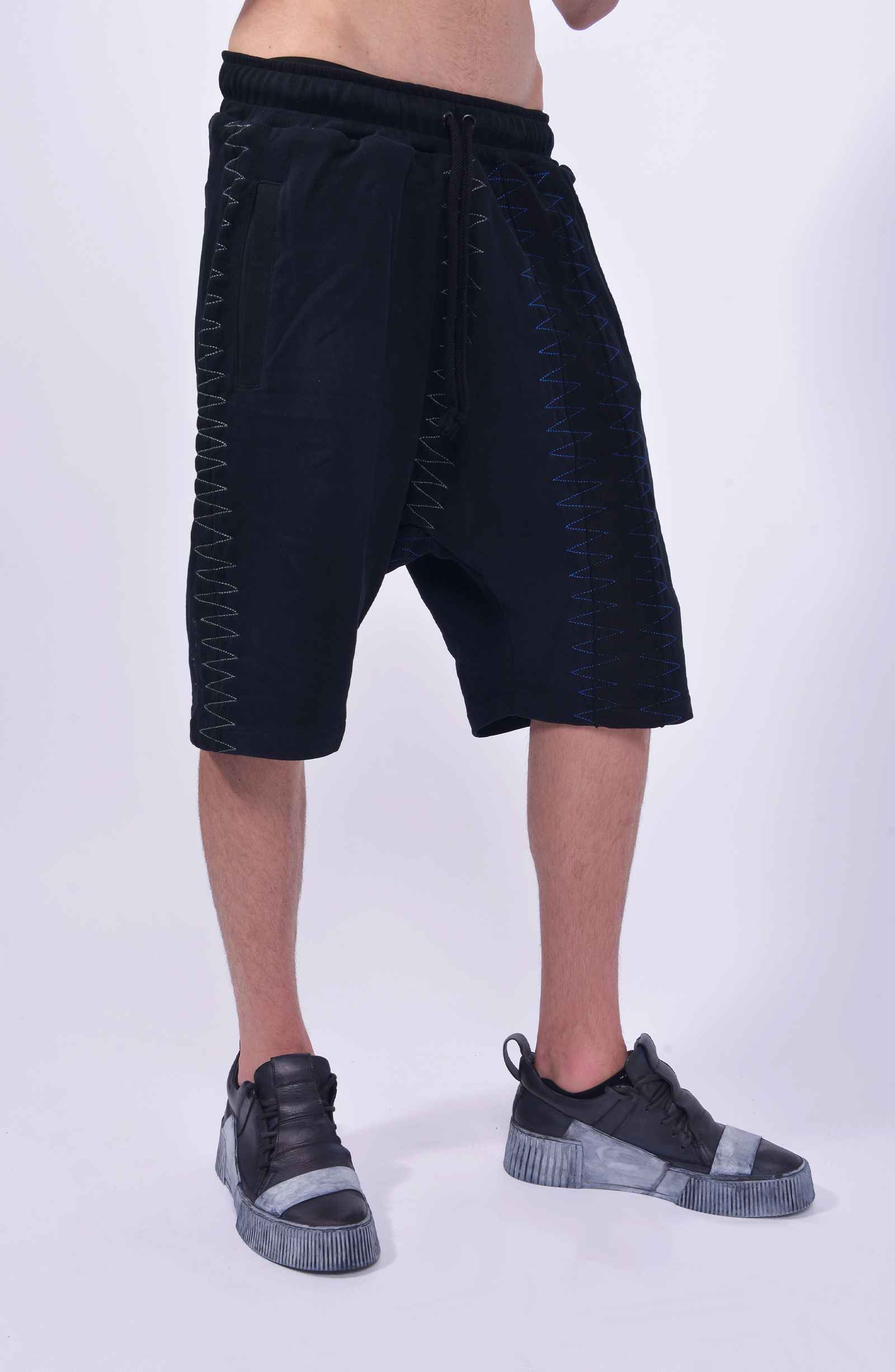 Luda - Drop Crotch Shorts