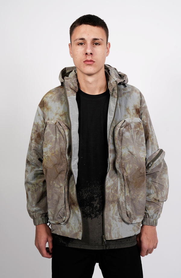 Nilmance - DYED Hooded Astro Cargo Jacket