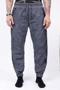 Luda - Grey Dyed Polyester Trousers