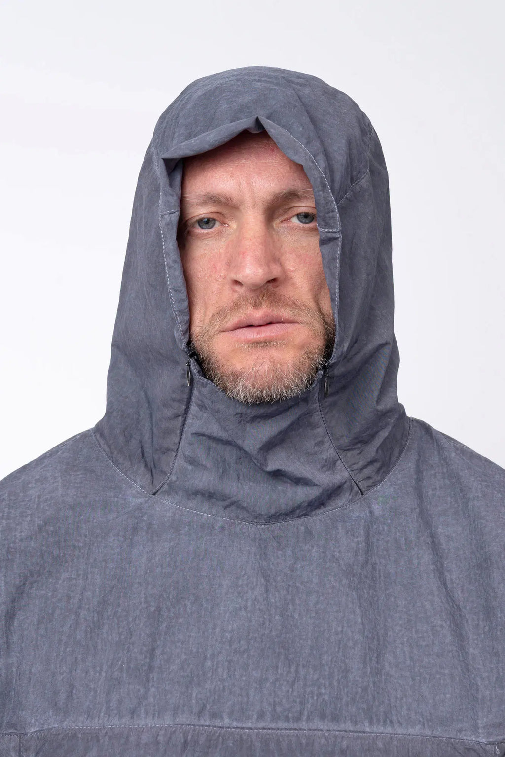 Luda - Grey Dyed Polyester Jacket