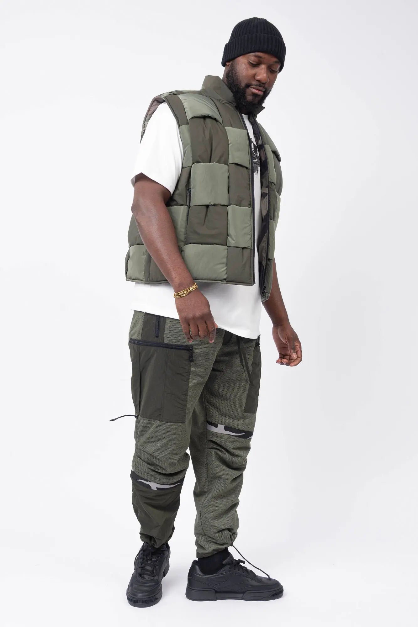 Luda - Elasticated Ripstop Cargo Pants