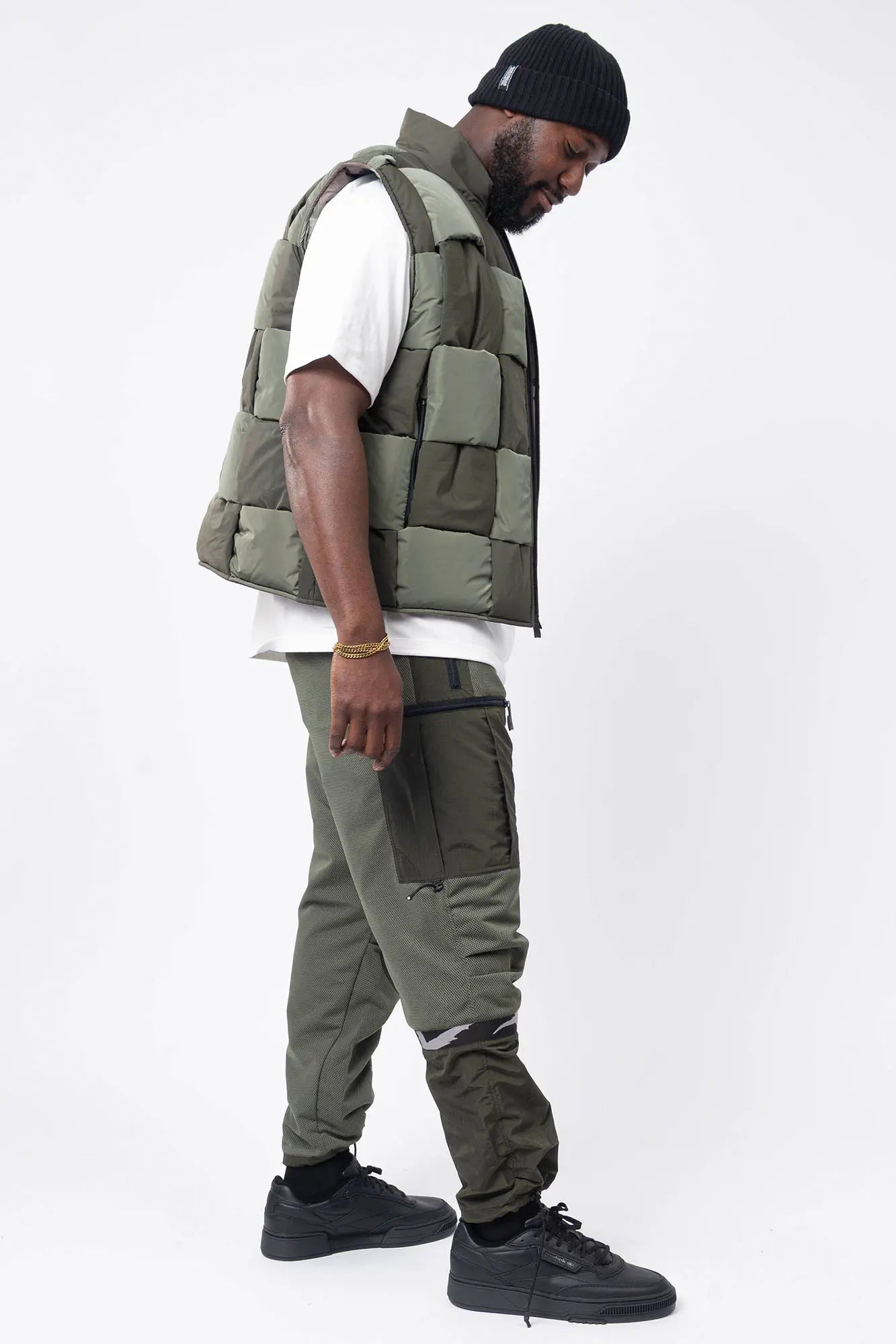 Luda - Elasticated Ripstop Cargo Pants