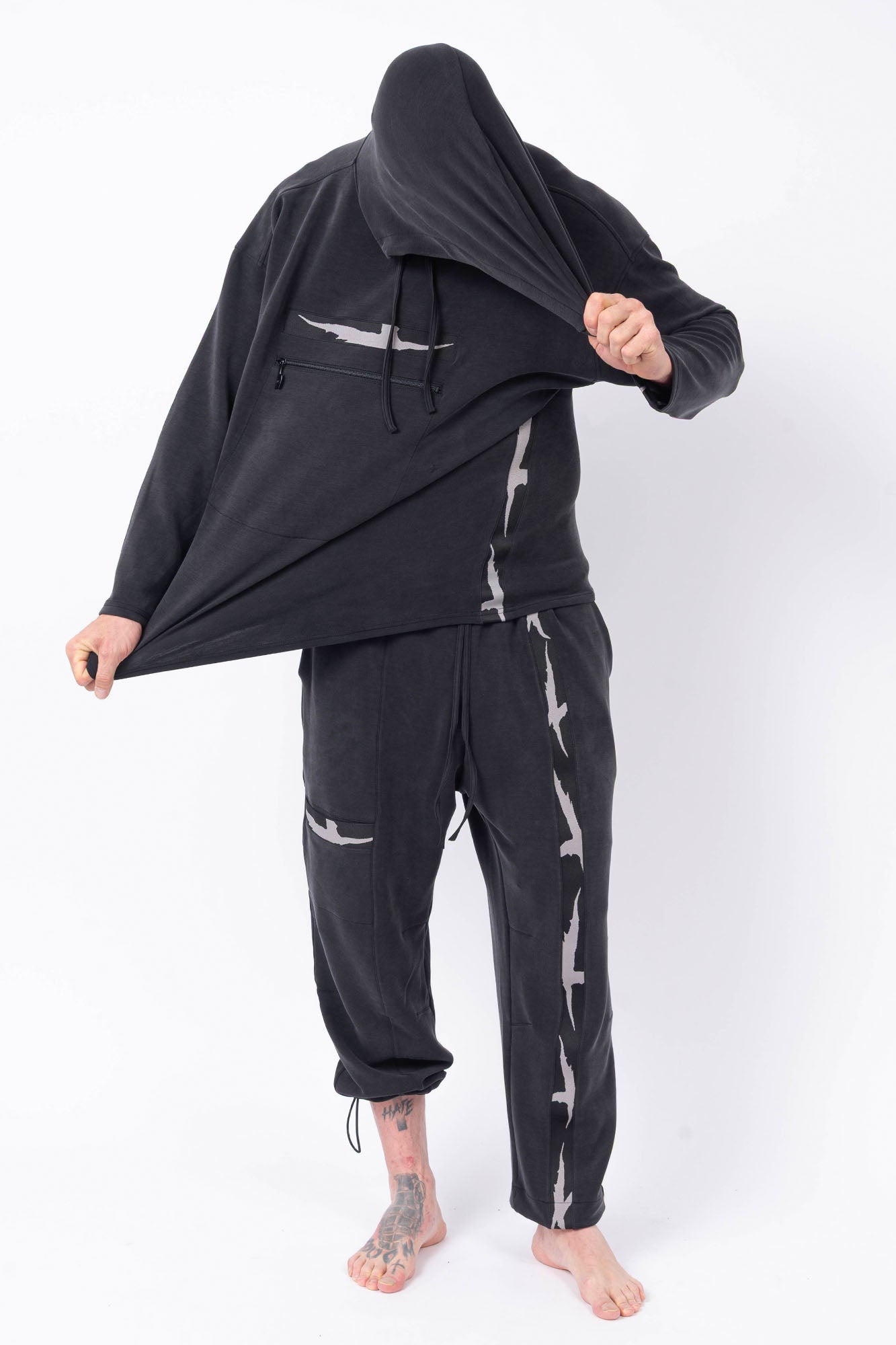 Luda - Stretch Striped Hoodie