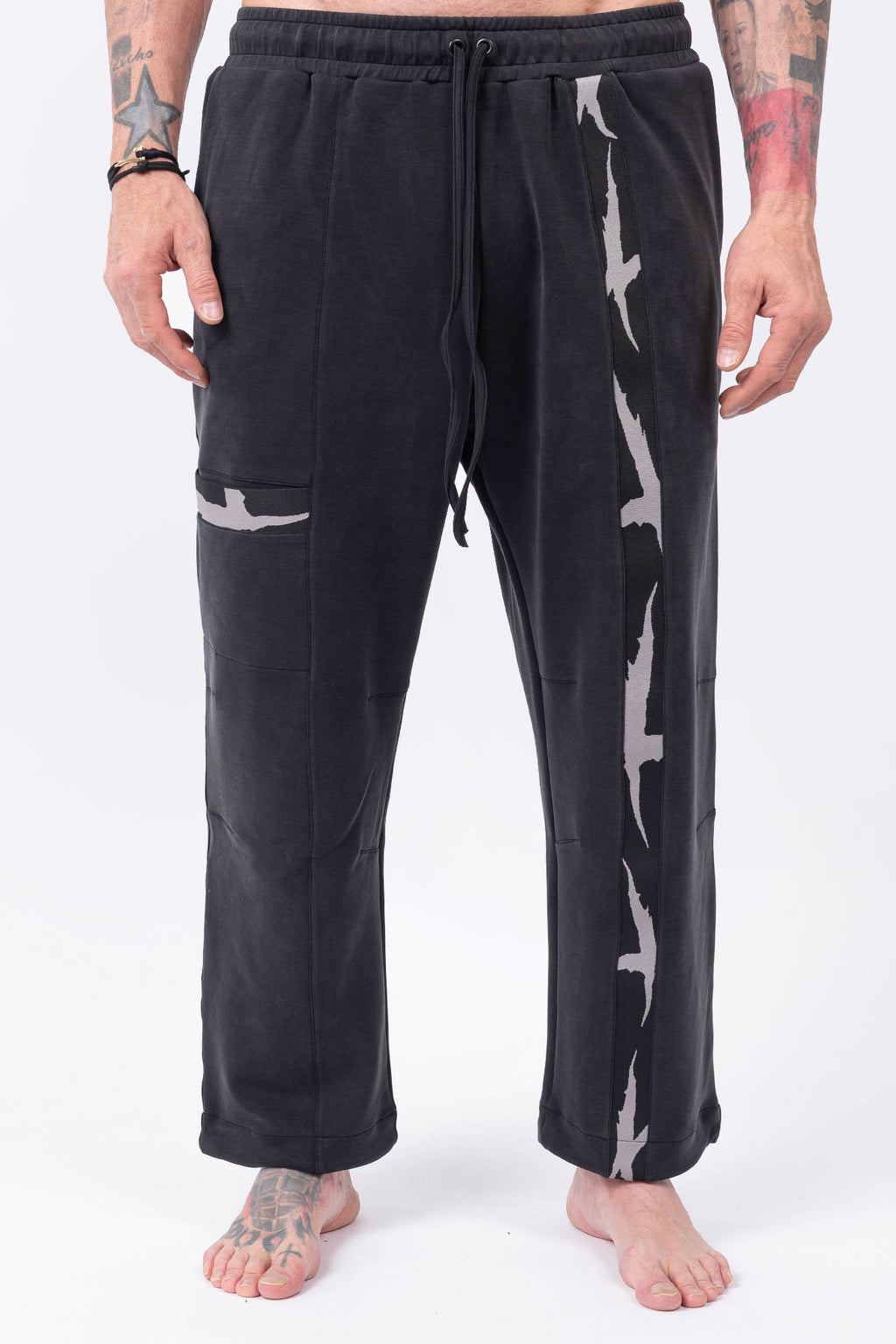 Luda - Elastic Striped Pants