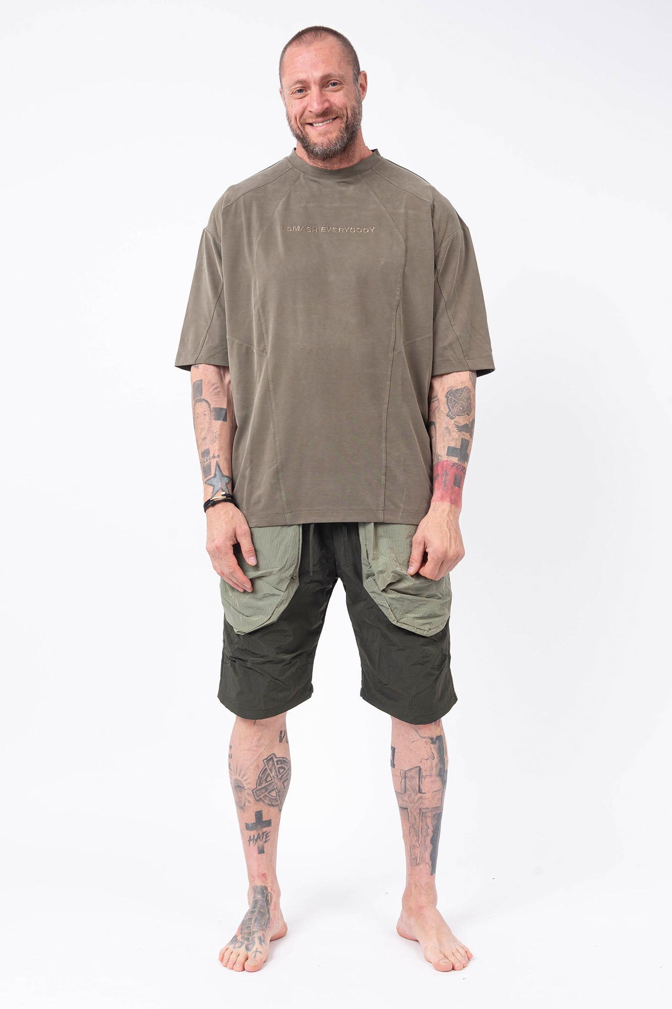 Luda - Cargo Pockets Ripstop Shorts
