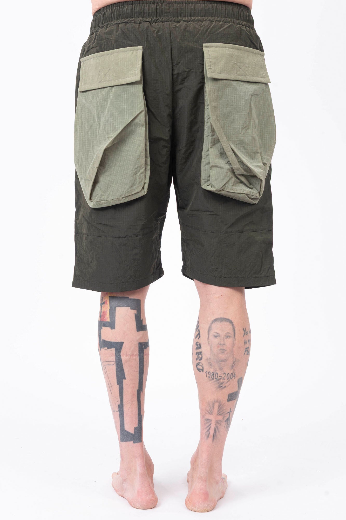Luda - Cargo Pockets Ripstop Shorts