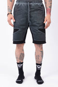 Luda - Cotton Jagged Shorts - Dark