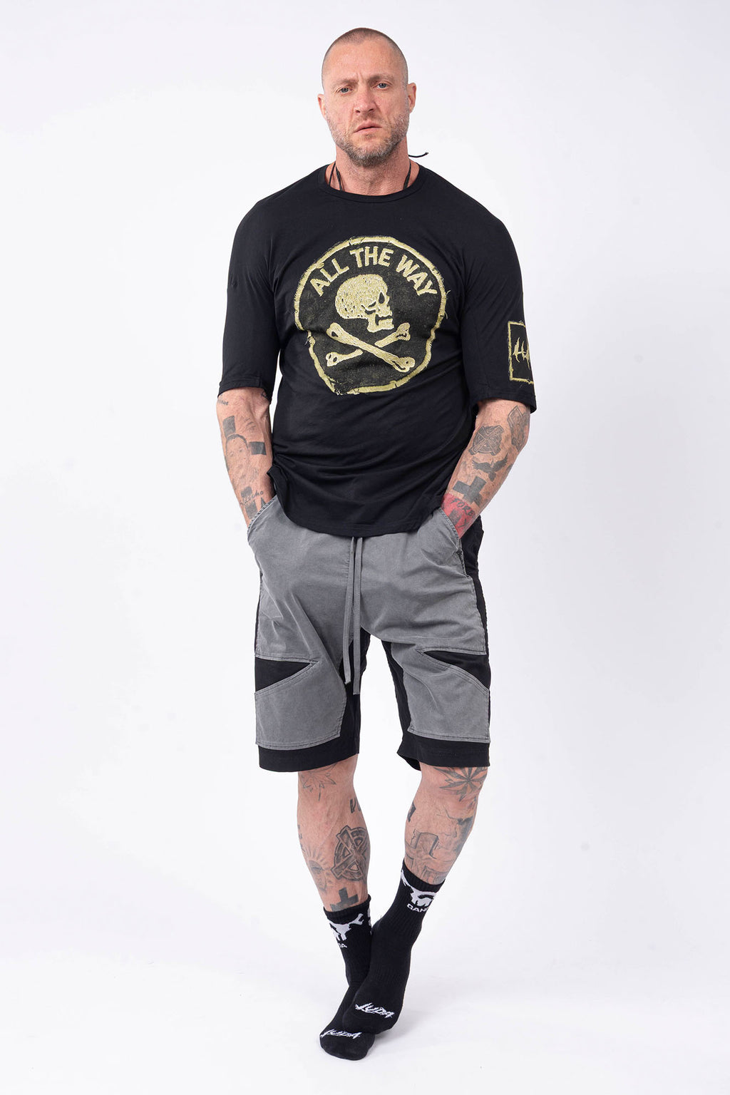 Luda - Cotton Jagged Shorts - Light