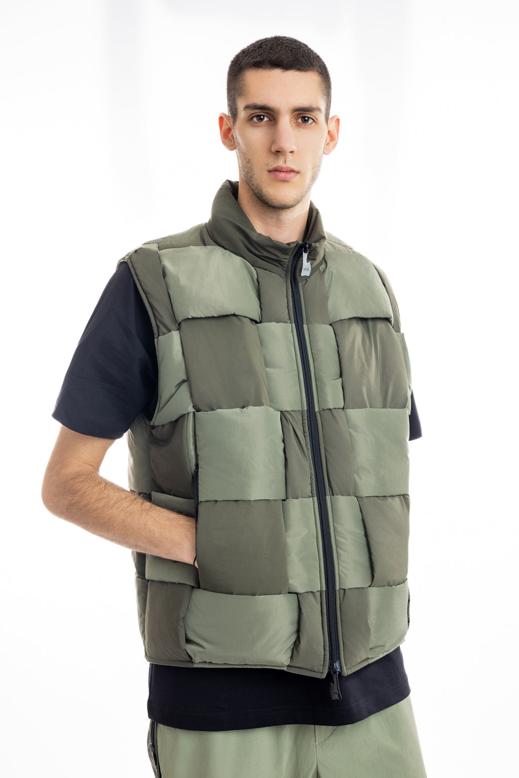 Luda - Intertwined Vest Green