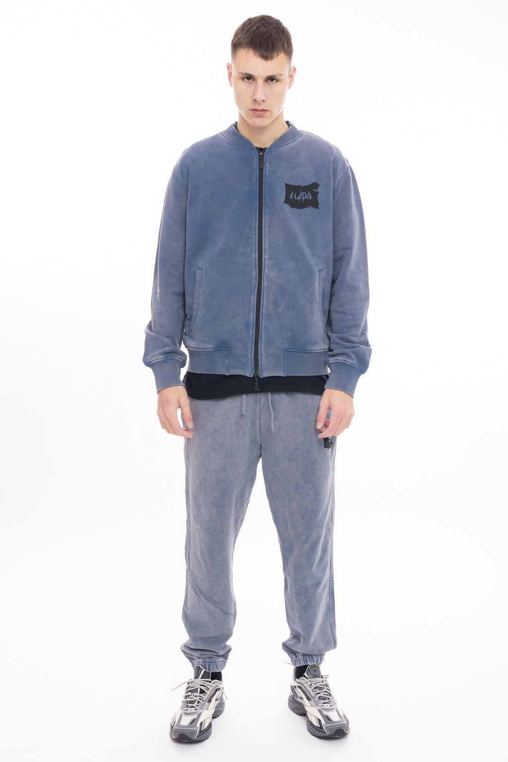 Luda - Pirate Flag Zipper Blouse