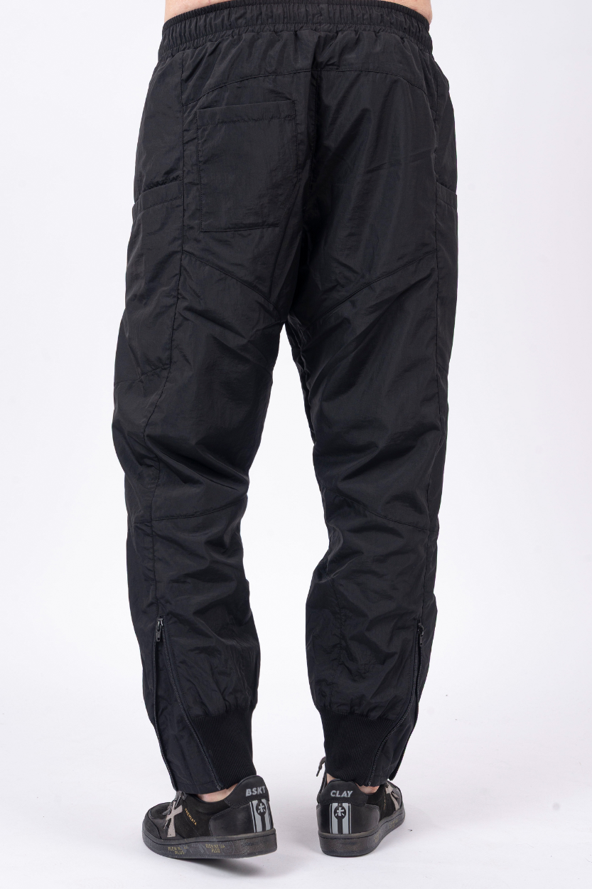 Luda - Black Nylon Pants