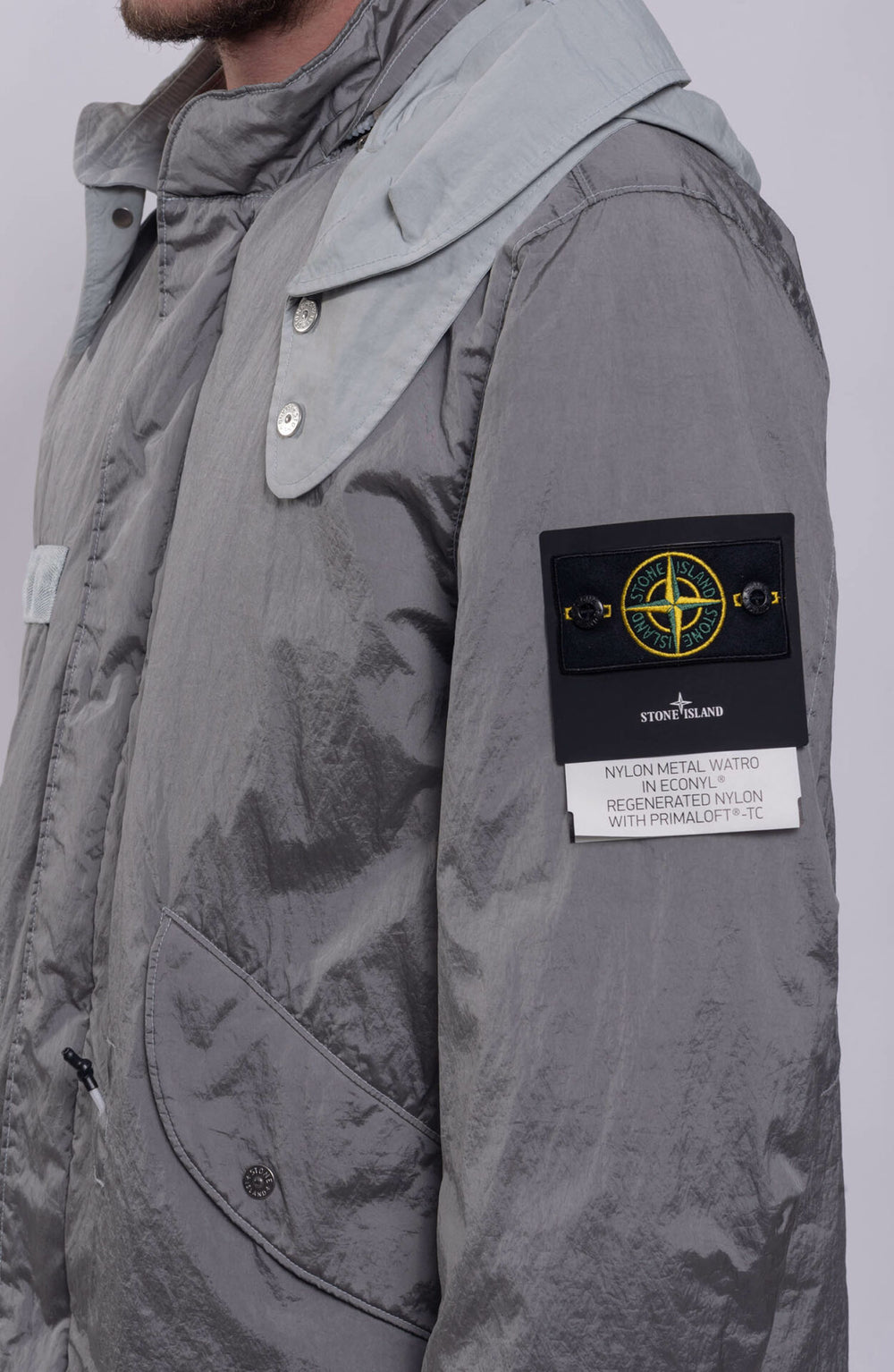 Stone Island Fishtail Parka Grey – LUDA CONCEPT