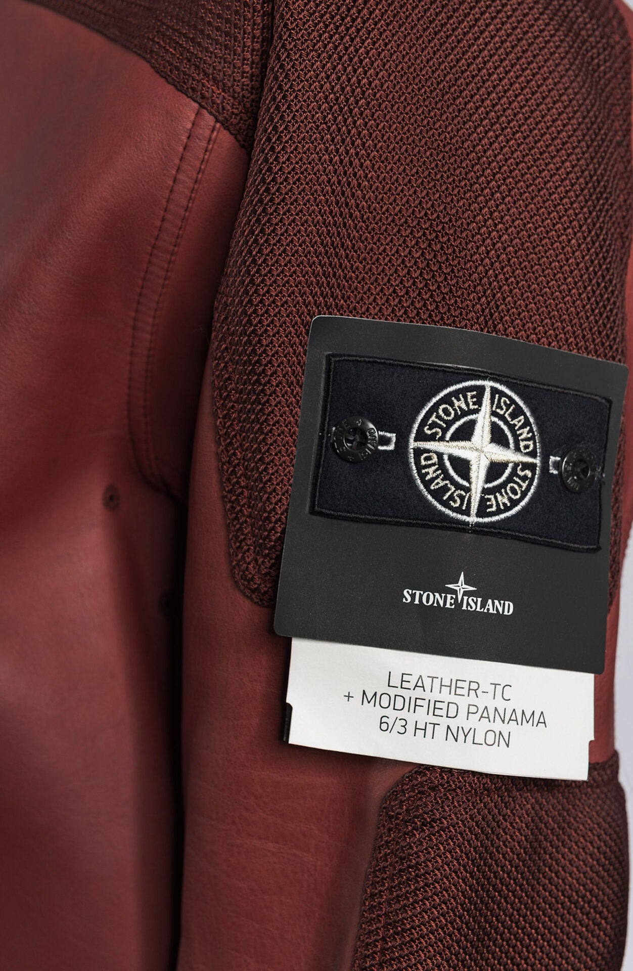 Stone Island - Leather Jacket – LUDA CONCEPT