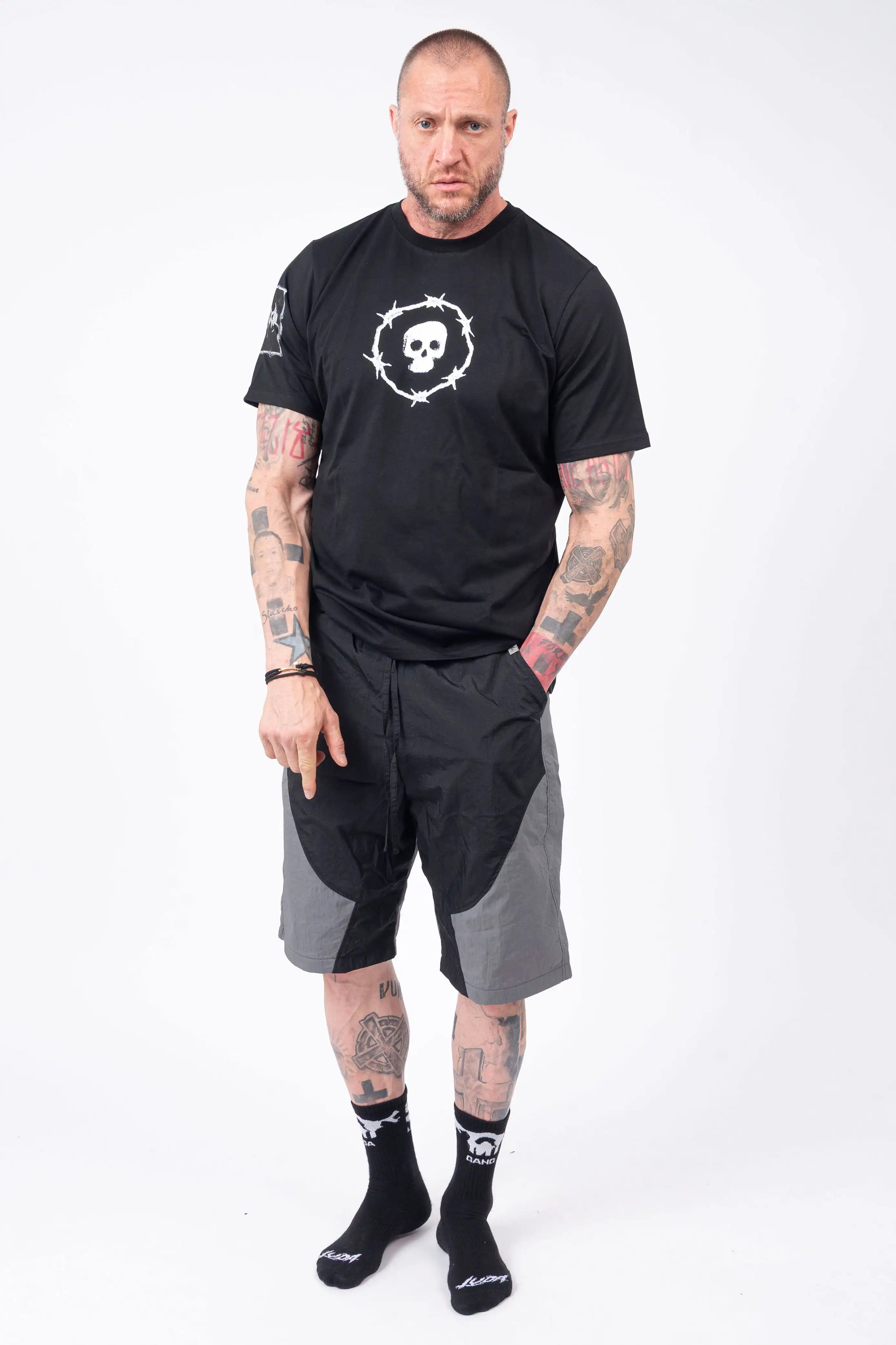 Luda - Grey/Black - Shorts