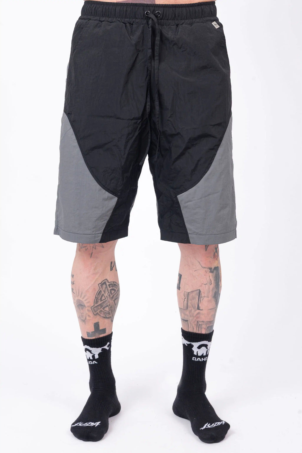 Luda - Grey/Black - Shorts