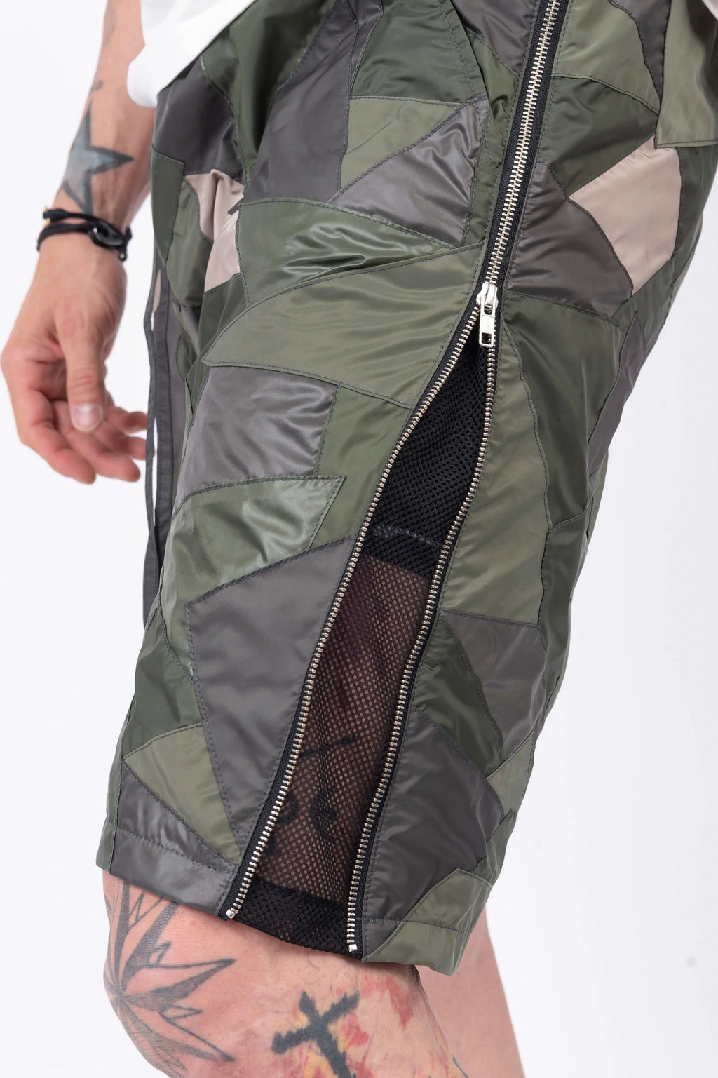 Luda - Zipper Mesh Breakaway Shorts