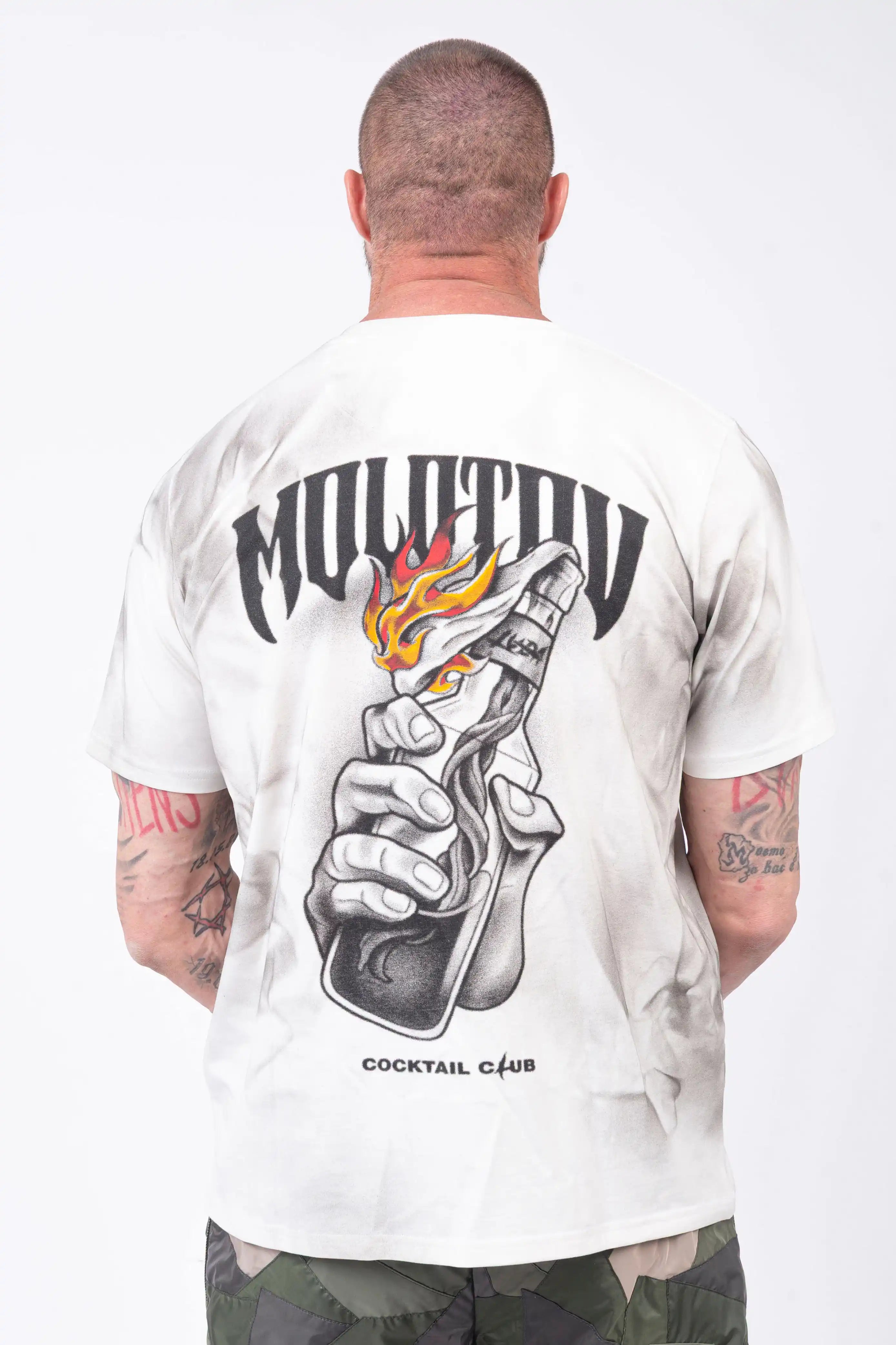 Luda - Molotov Cocktail Burnt T-Shirt