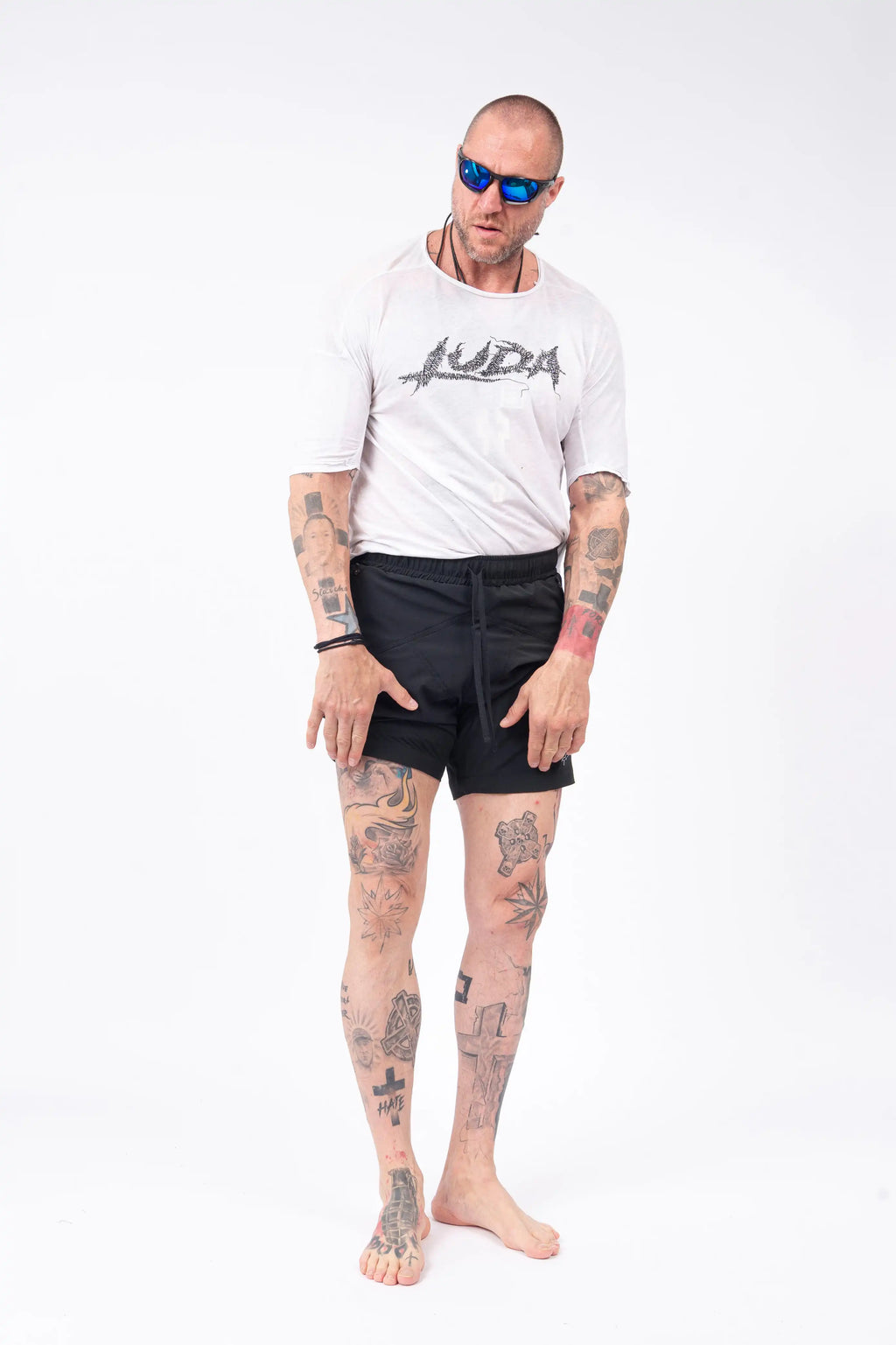 Luda - Black Hammerhead Swim Shorts