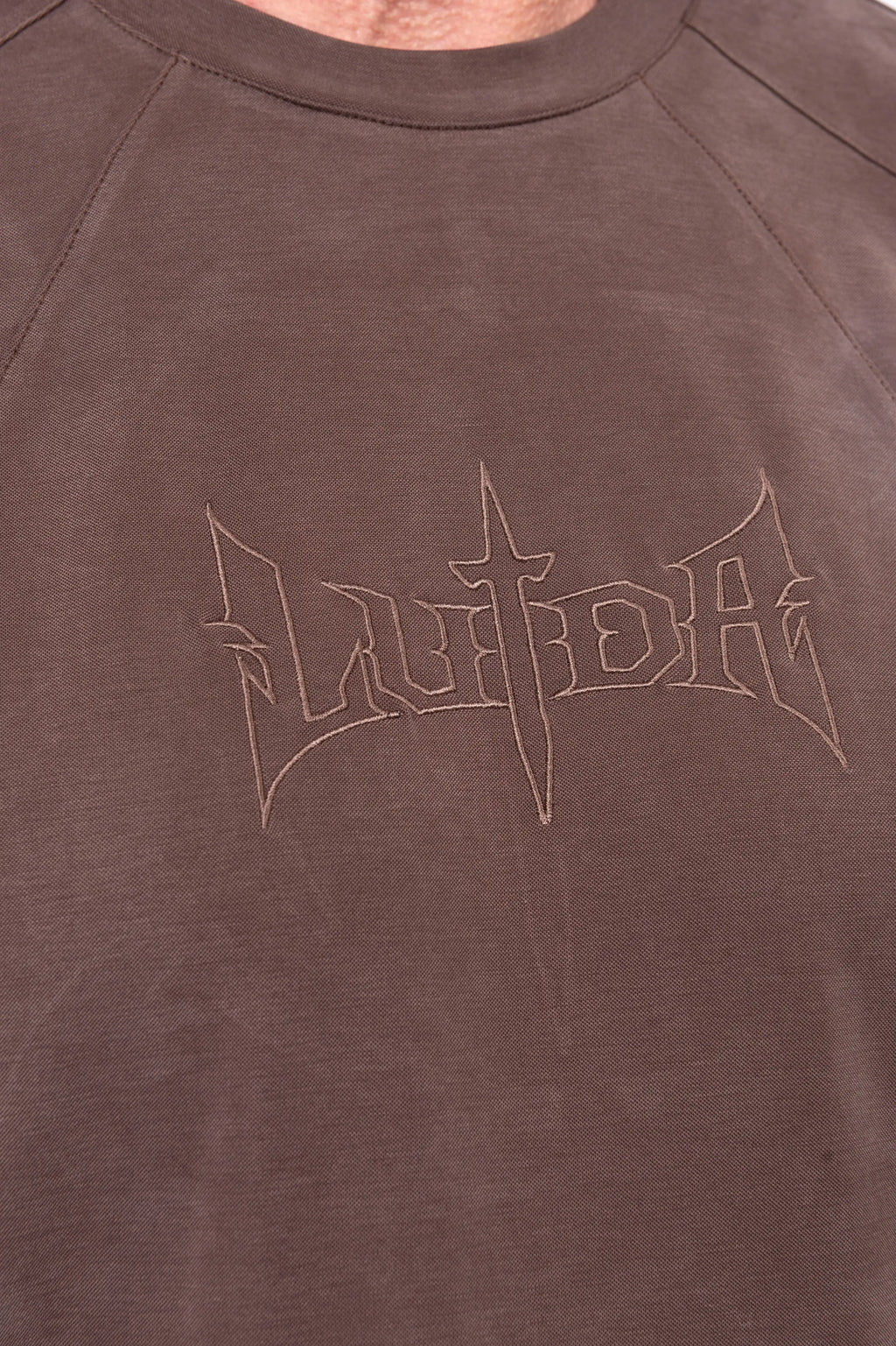 Luda - Fractures Brown T-Shirt