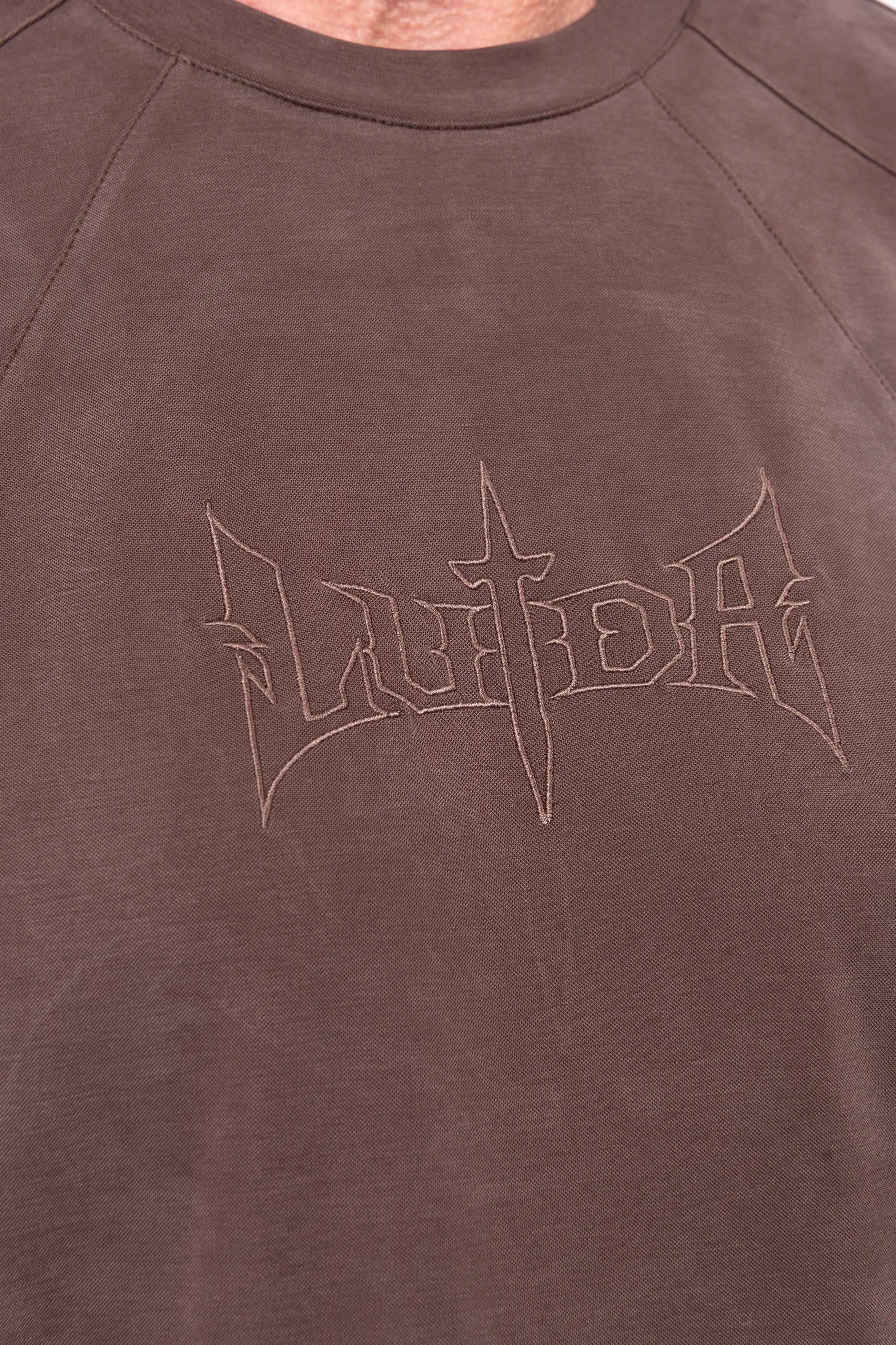 Luda - Fractures Brown T-Shirt