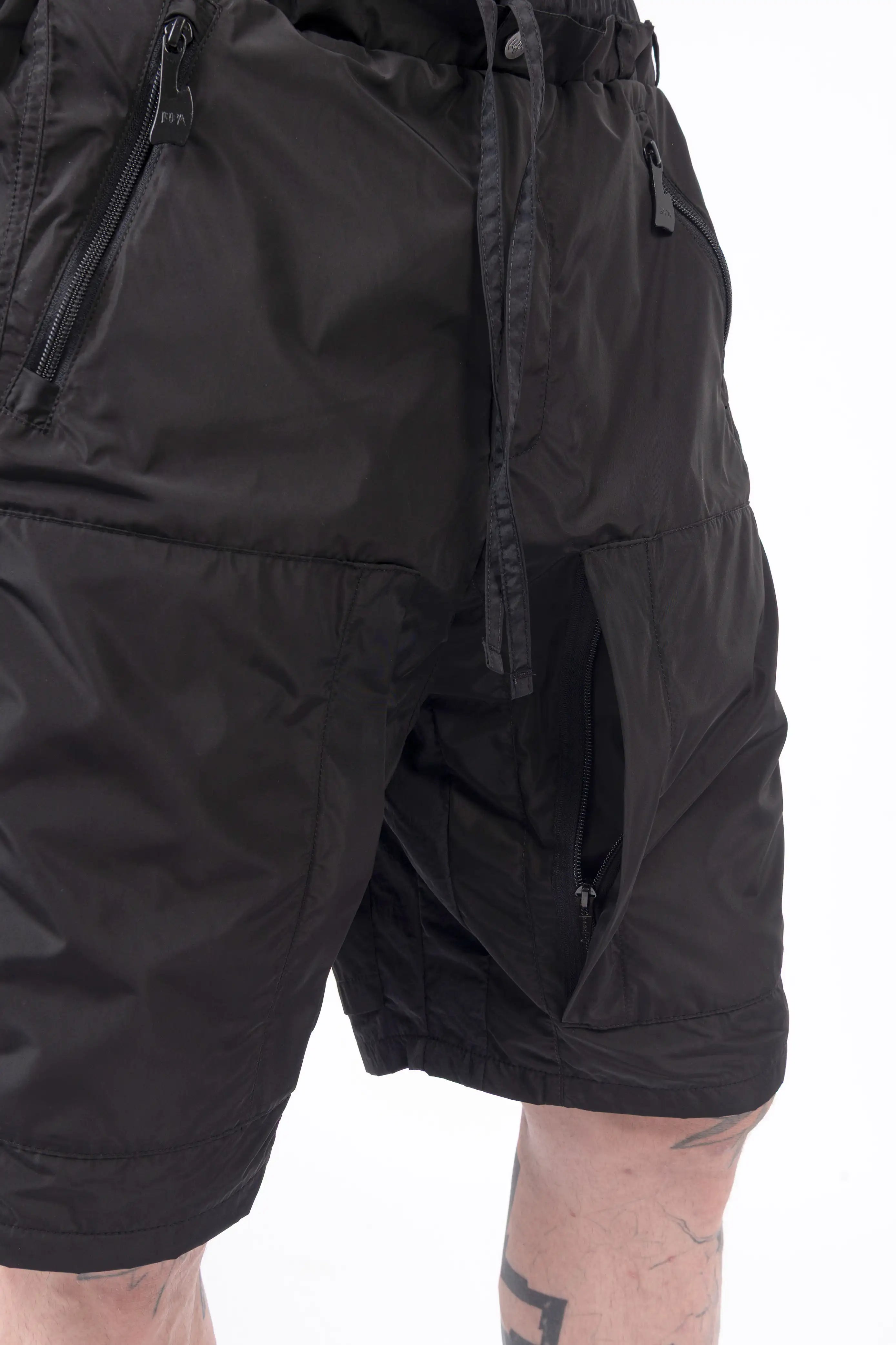 Luda - Cargo Dual-Black Shorts