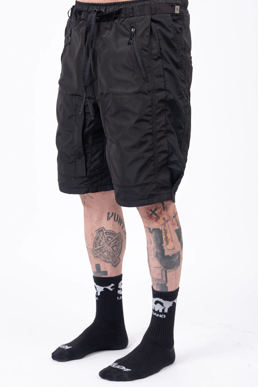 Luda - Cargo Dual-Black Shorts