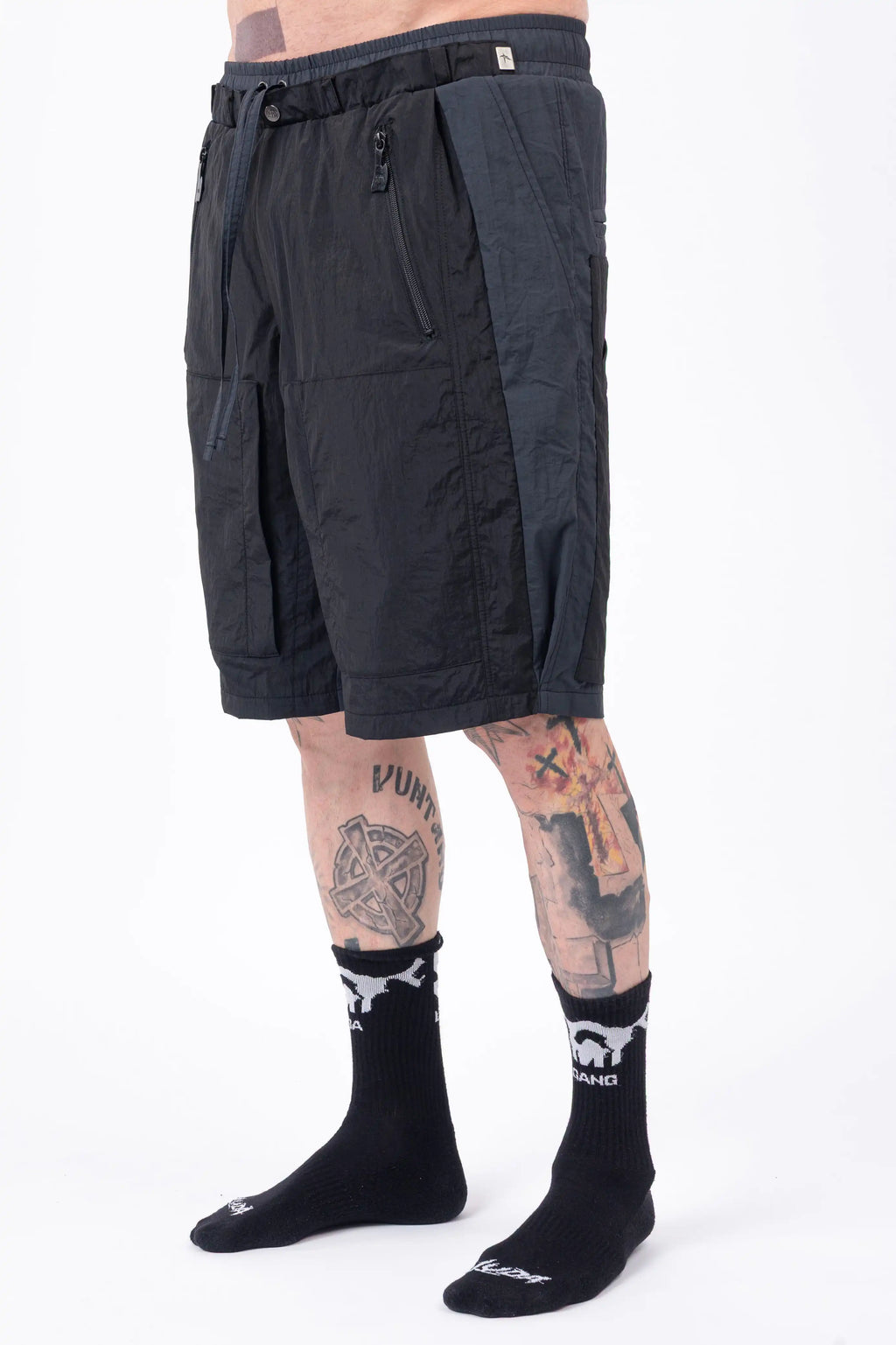 Luda - Cargo Black/Indigo Shorts