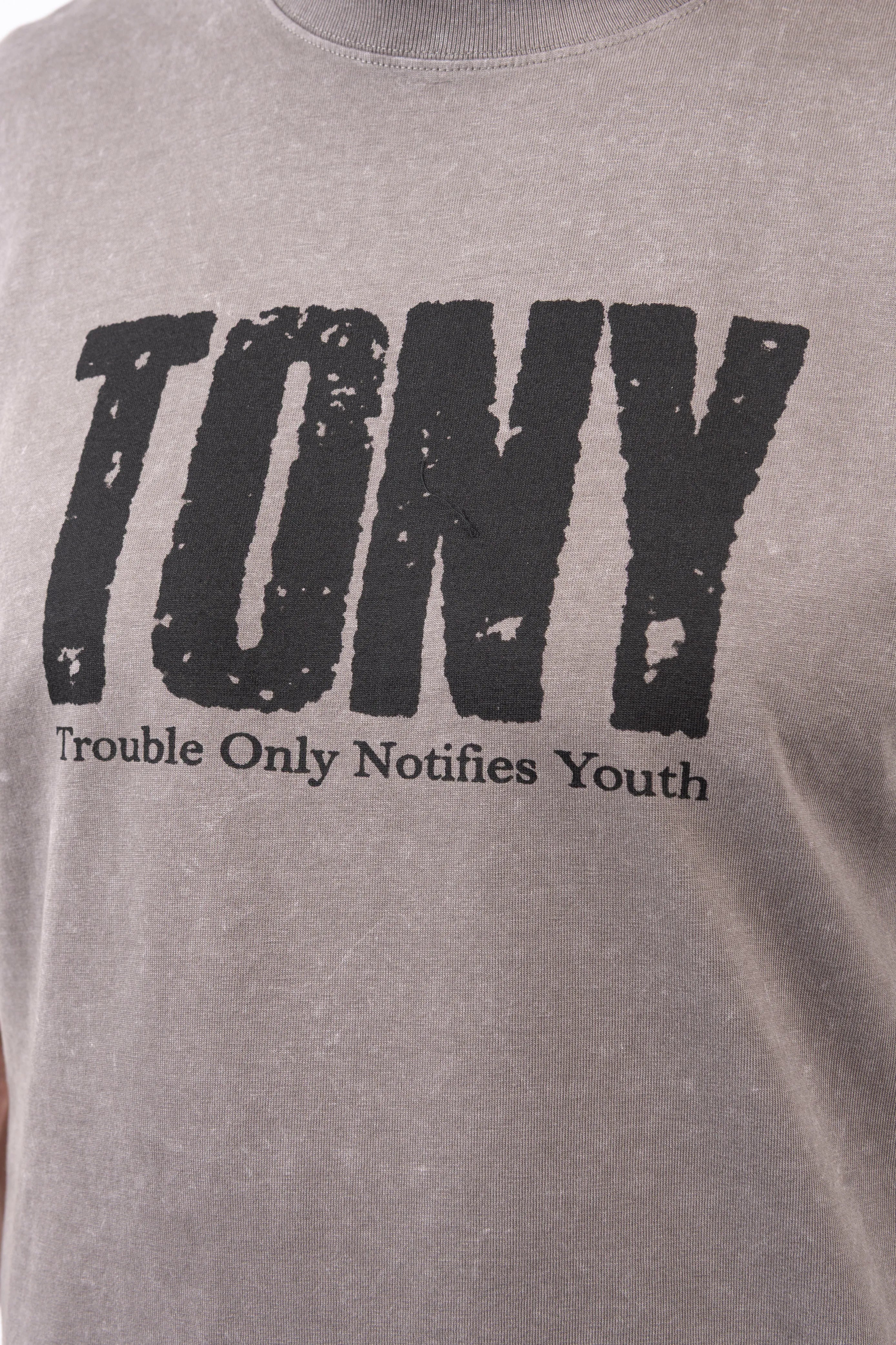 Luda - TONY Ash Grey T-Shirt