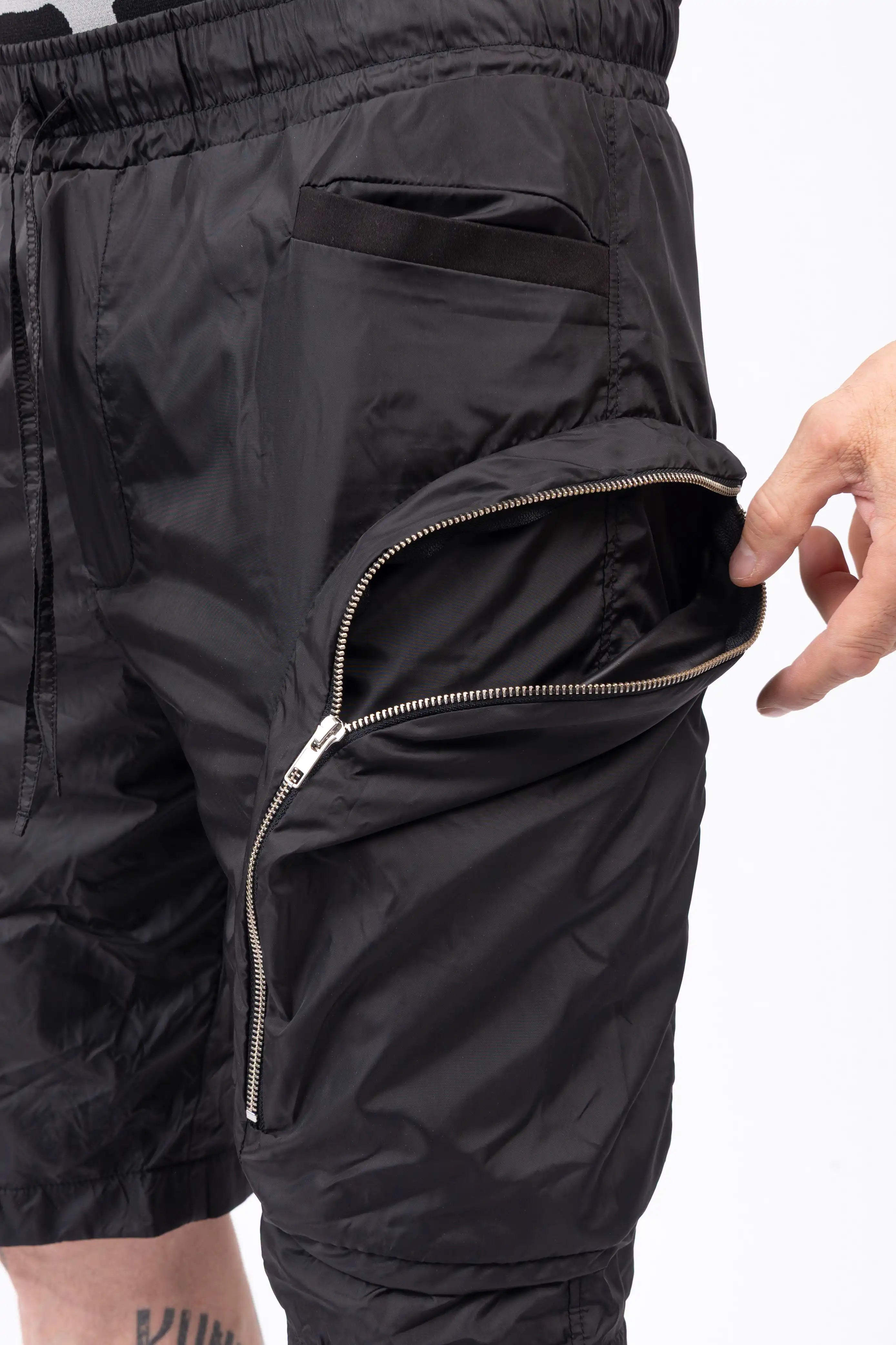 Luda -  Zipper Pockets Cargo Shorts