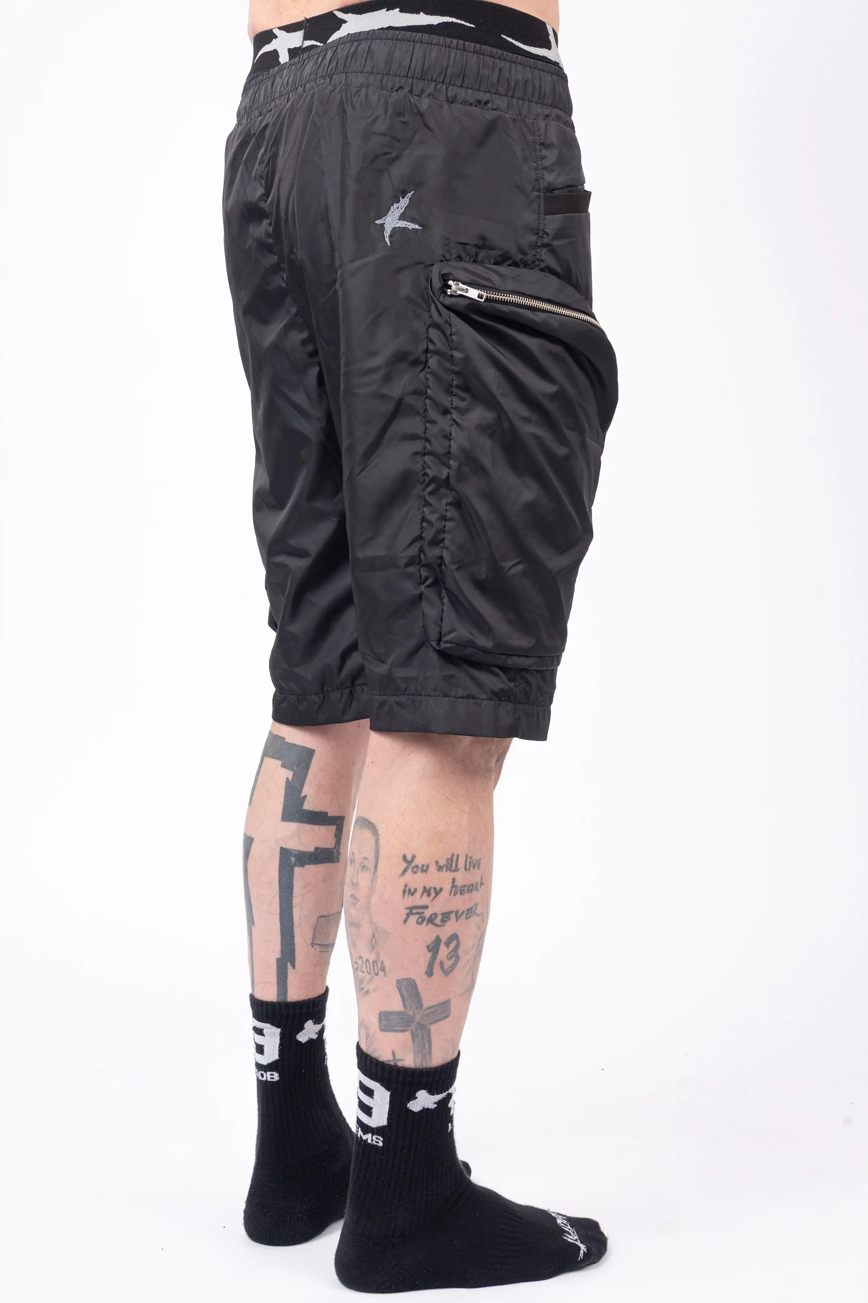 Luda -  Zipper Pockets Cargo Shorts