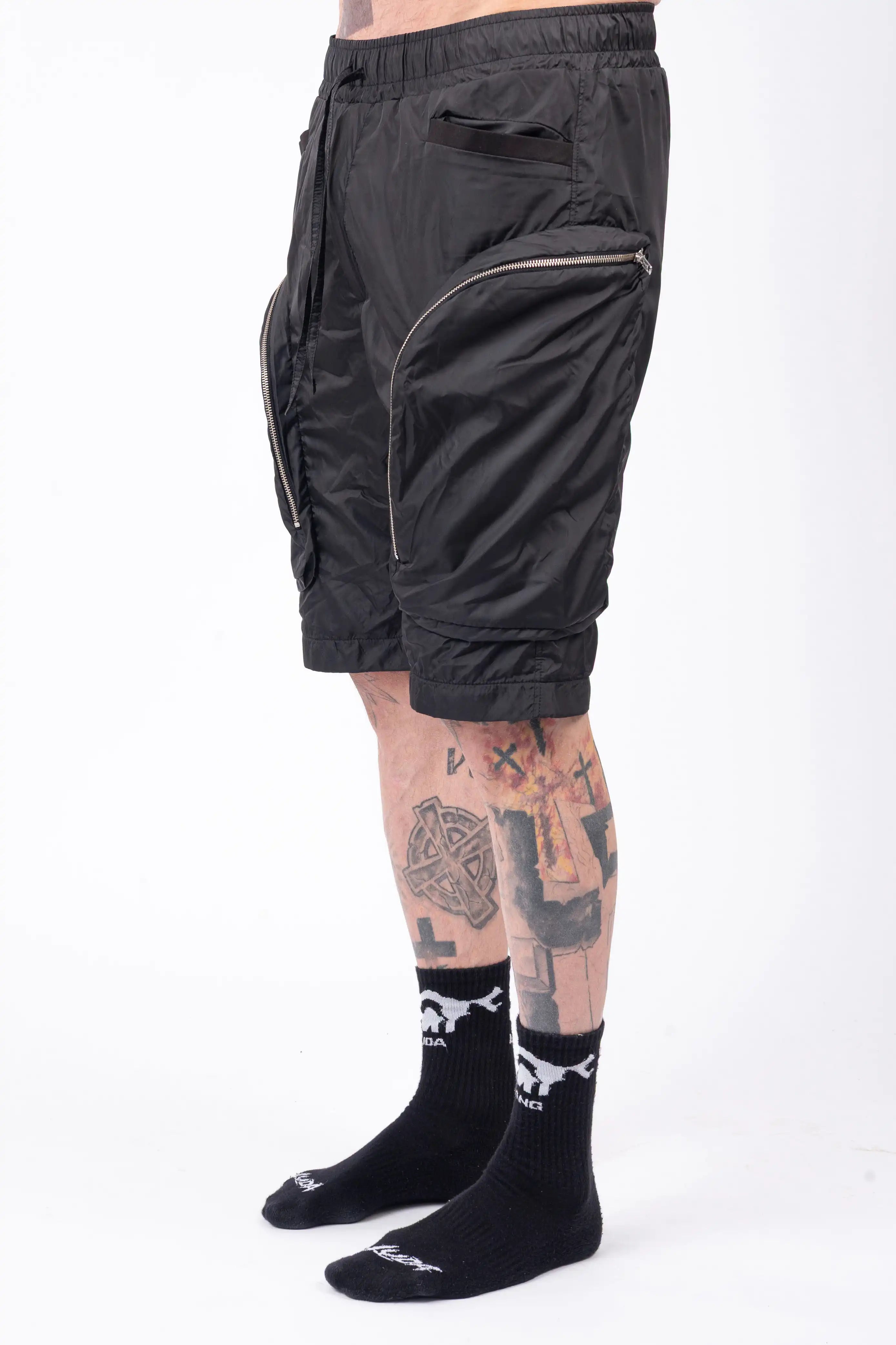 Luda -  Zipper Pockets Cargo Shorts