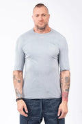 Luda - Plain Grey Dyed T-Shirt